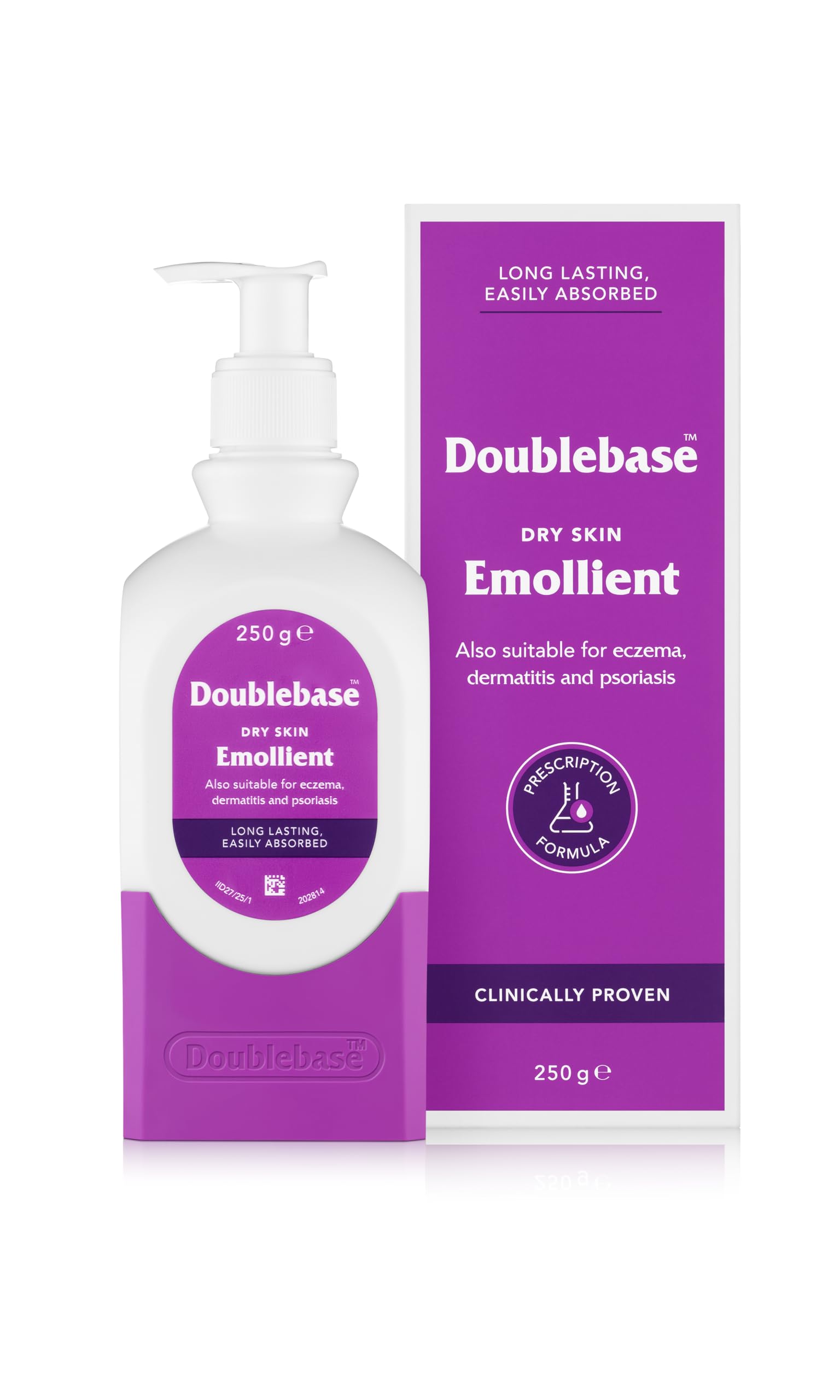 Doublebase Dry Skin Emollient Clinically Proven Moisturiser for Eczema Psoriasis