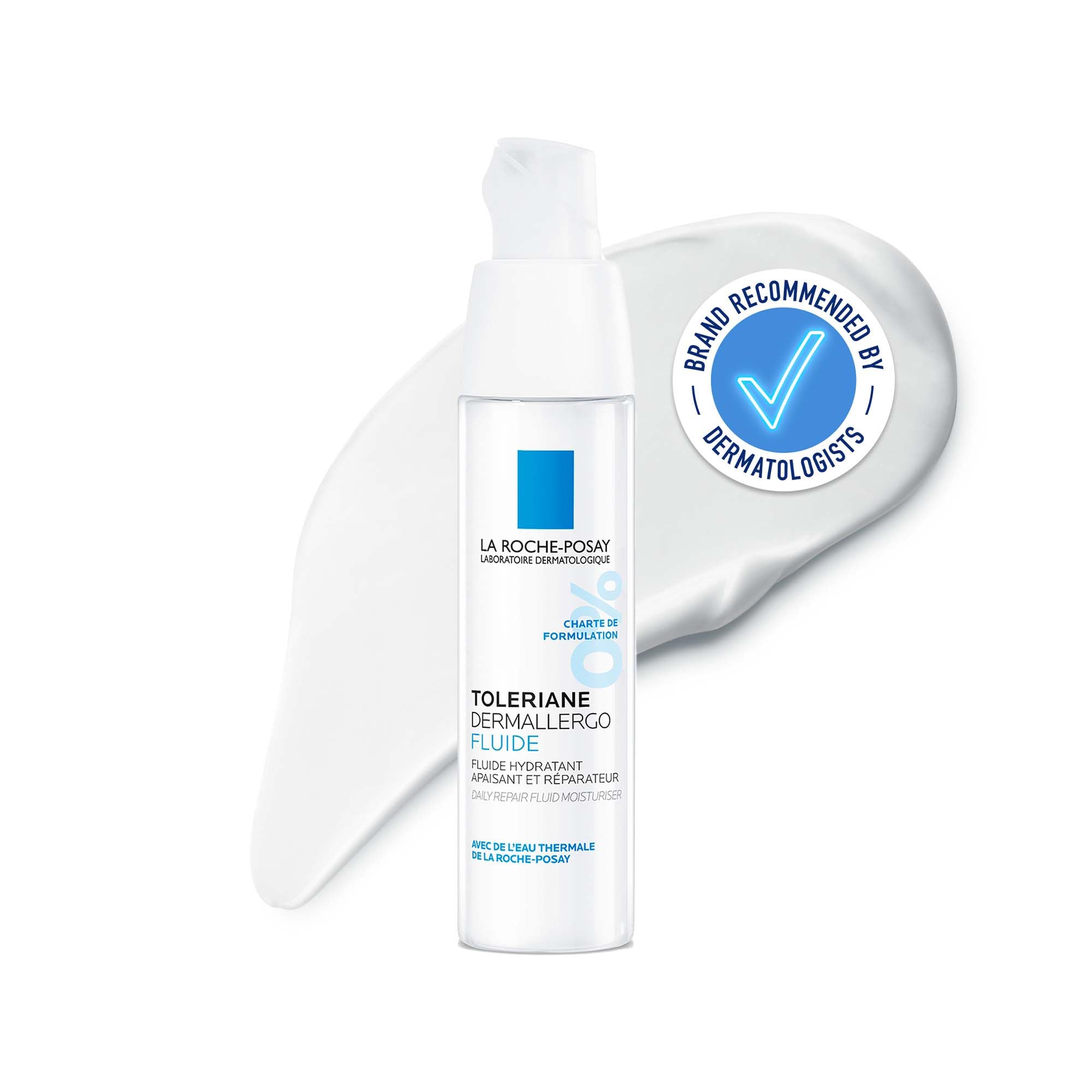 La Roche-Posay Toleriane Dermallergo Soothing Fluid Moisturiser for Sensitive Skin
