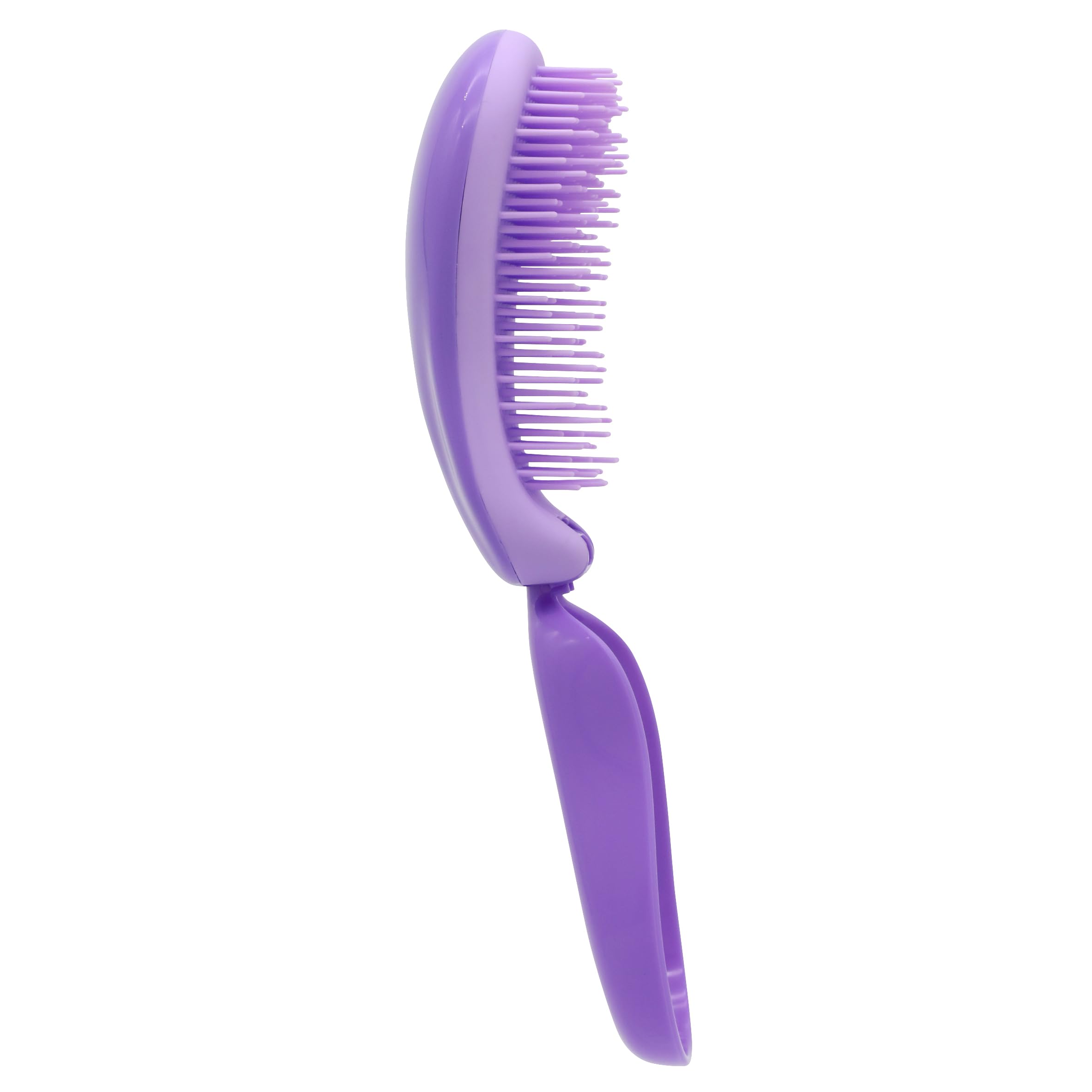 The Detangler On the Go Travel Detangling Hair Brush - Purple with 288 Pins 6