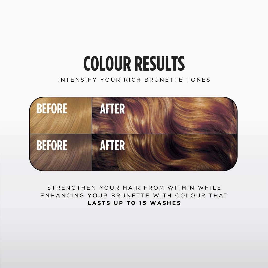 Jerome Russell Colour Bomb Brunettes – Caramel Colour Depositing Conditioning Mask – Nährende, semi-permanente Farb- und Glanzbehandlung – Vegan, tierversuchsfrei, 300 ml 4