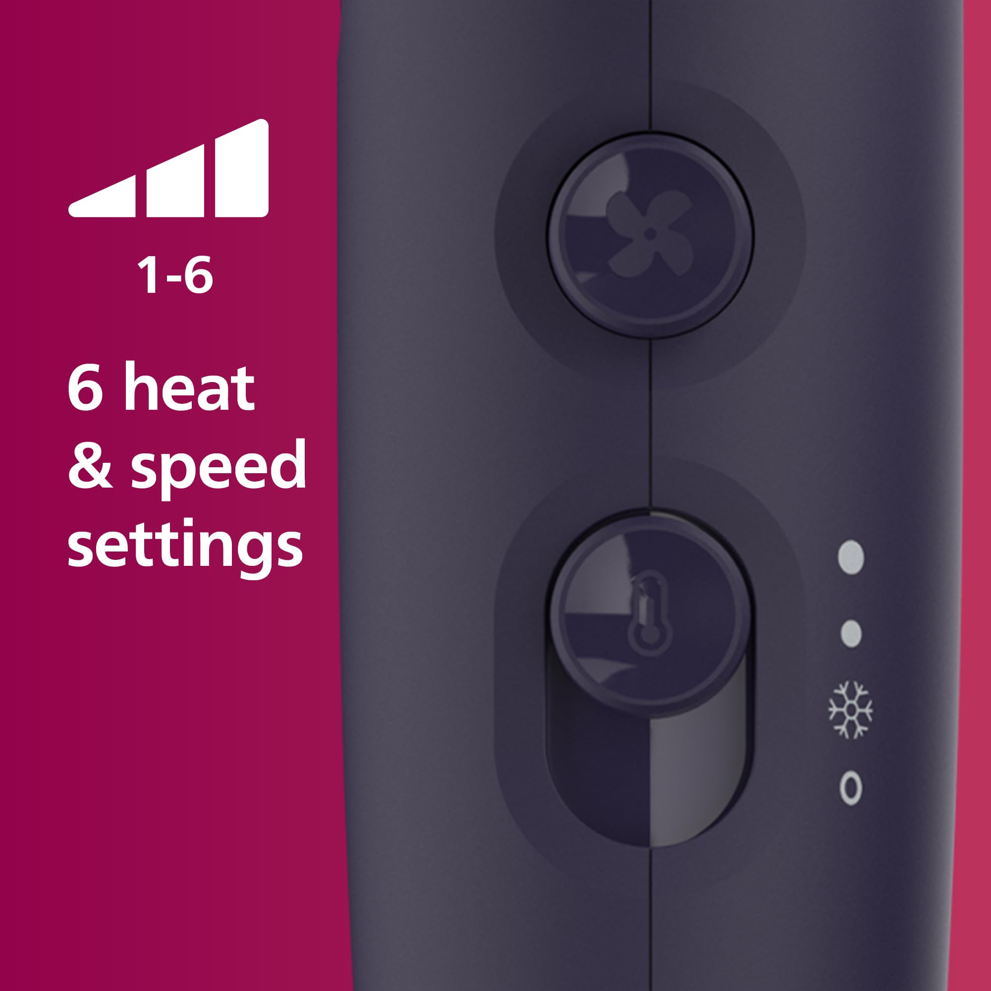 Philips Hair Dryer 3000 Series with ThermoProtect Attachment, 2100W Power 4