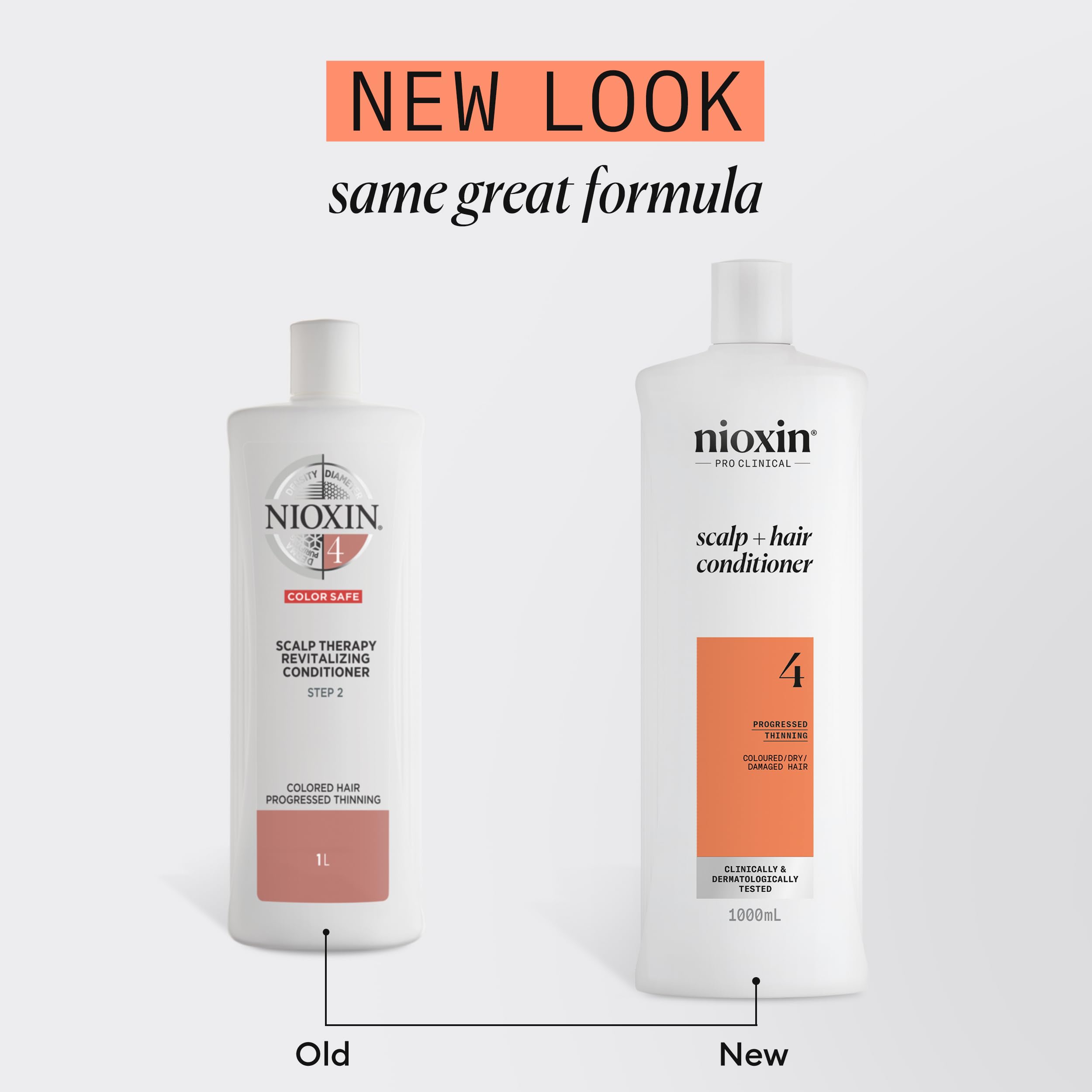 Nioxin System 4 Kopfhaut- und Haarspülung – Haarverdichtungsspülung für 9