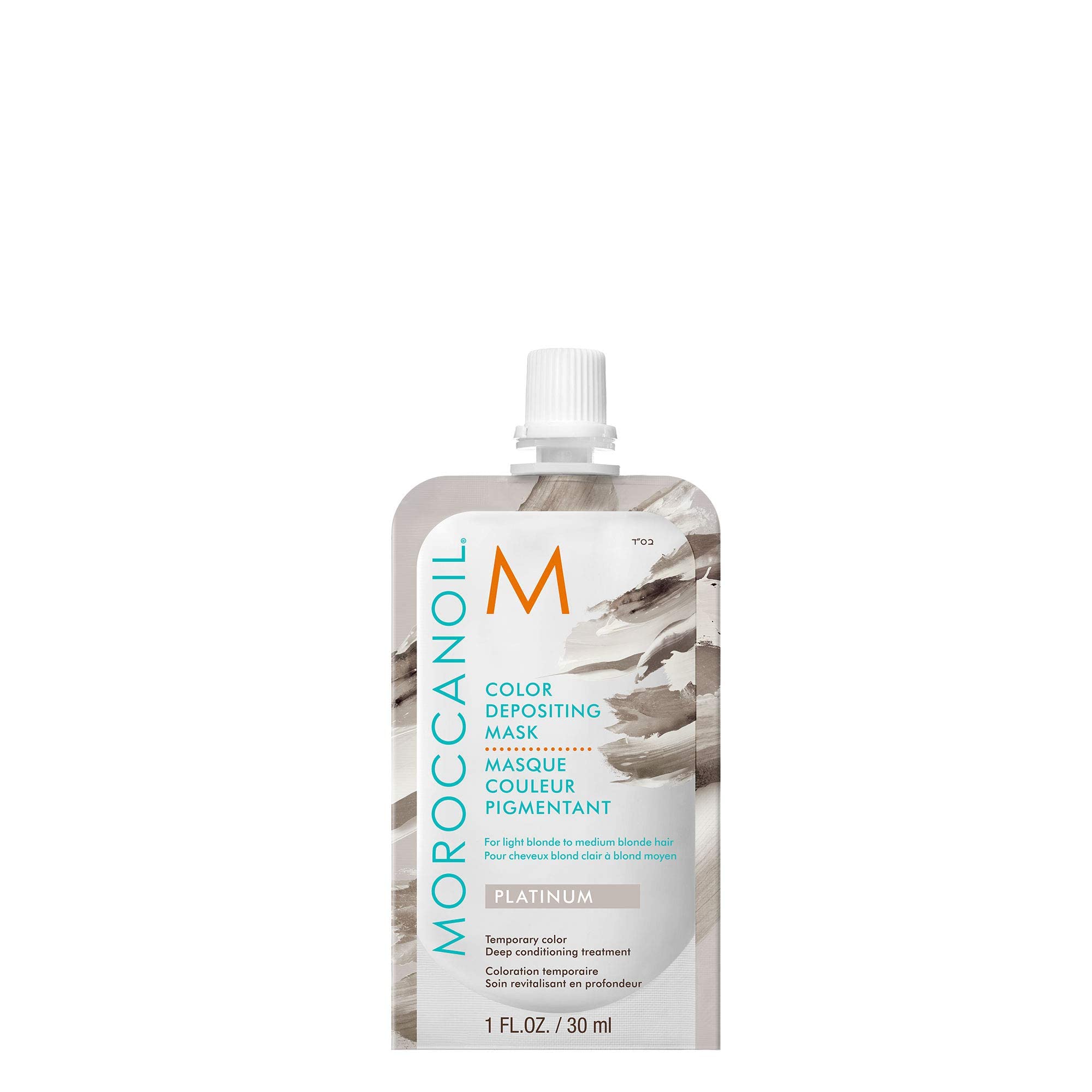 Moroccanoil Colour Depositing Mask Platinum, 30 ml - Temporary Color Treatment