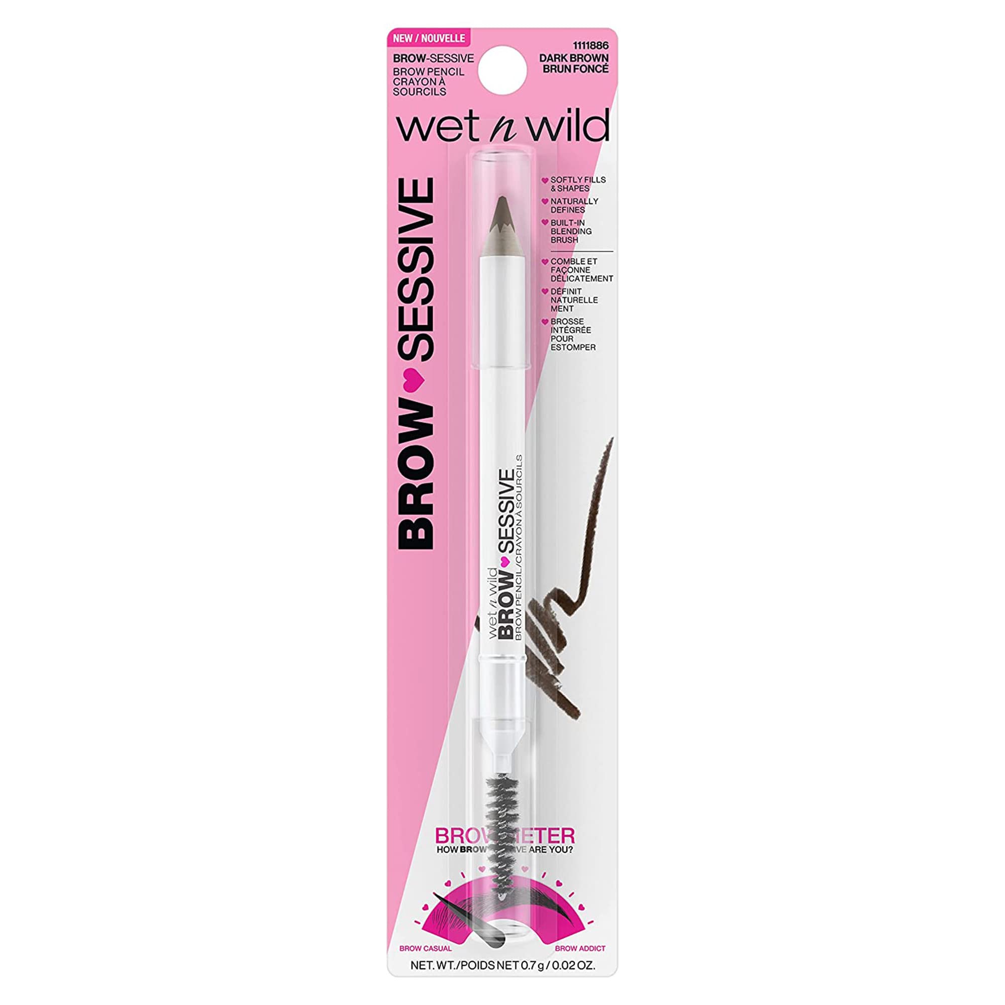 wet n wild Brow-Sessive Dual-Ended Eyebrow Pencil with Spoolie Brush 6