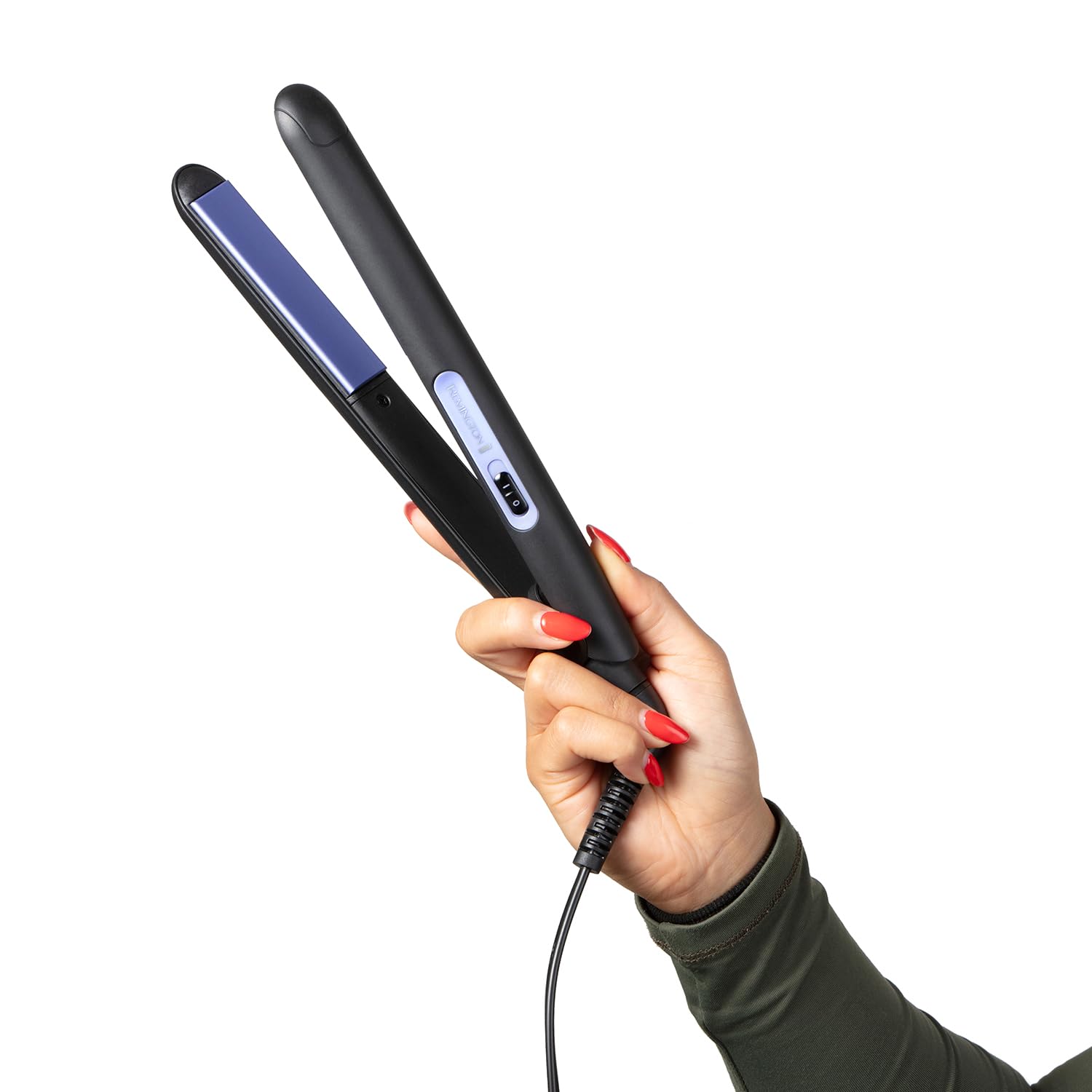 Remington Haarglätter und Haartrockner (Haarpflege-Geschenkset: Slim Cerami)