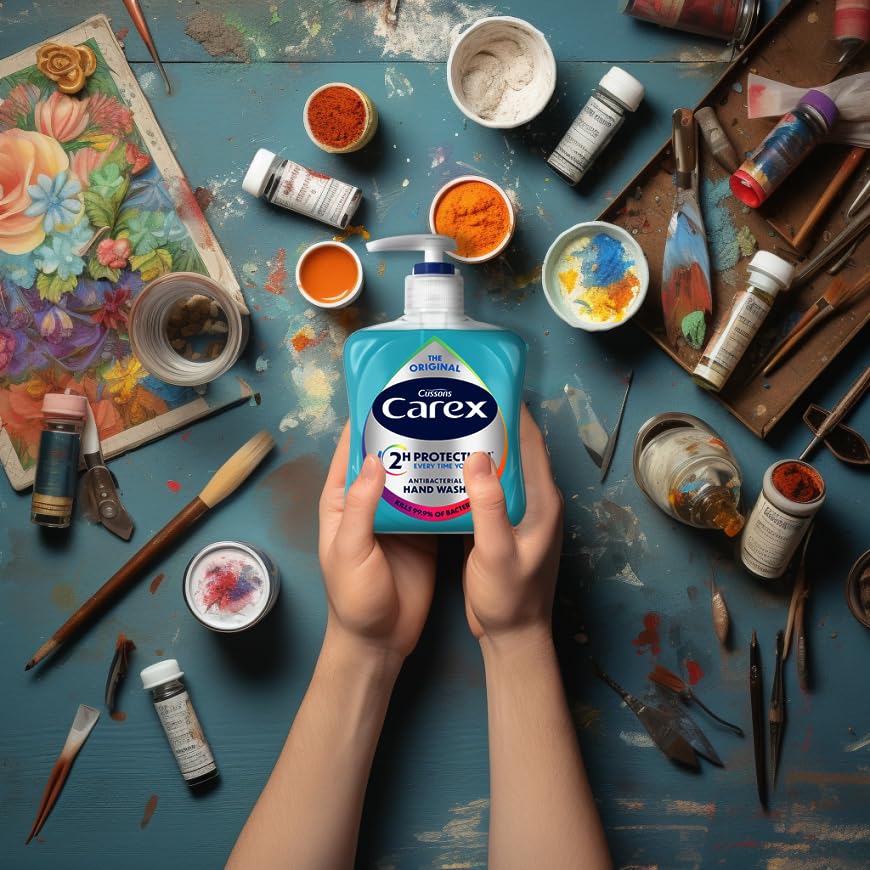 Carex Original Antibacterial Liquid Hand Wash with Natural Moisturisers, 1.5 kg Bulk 5