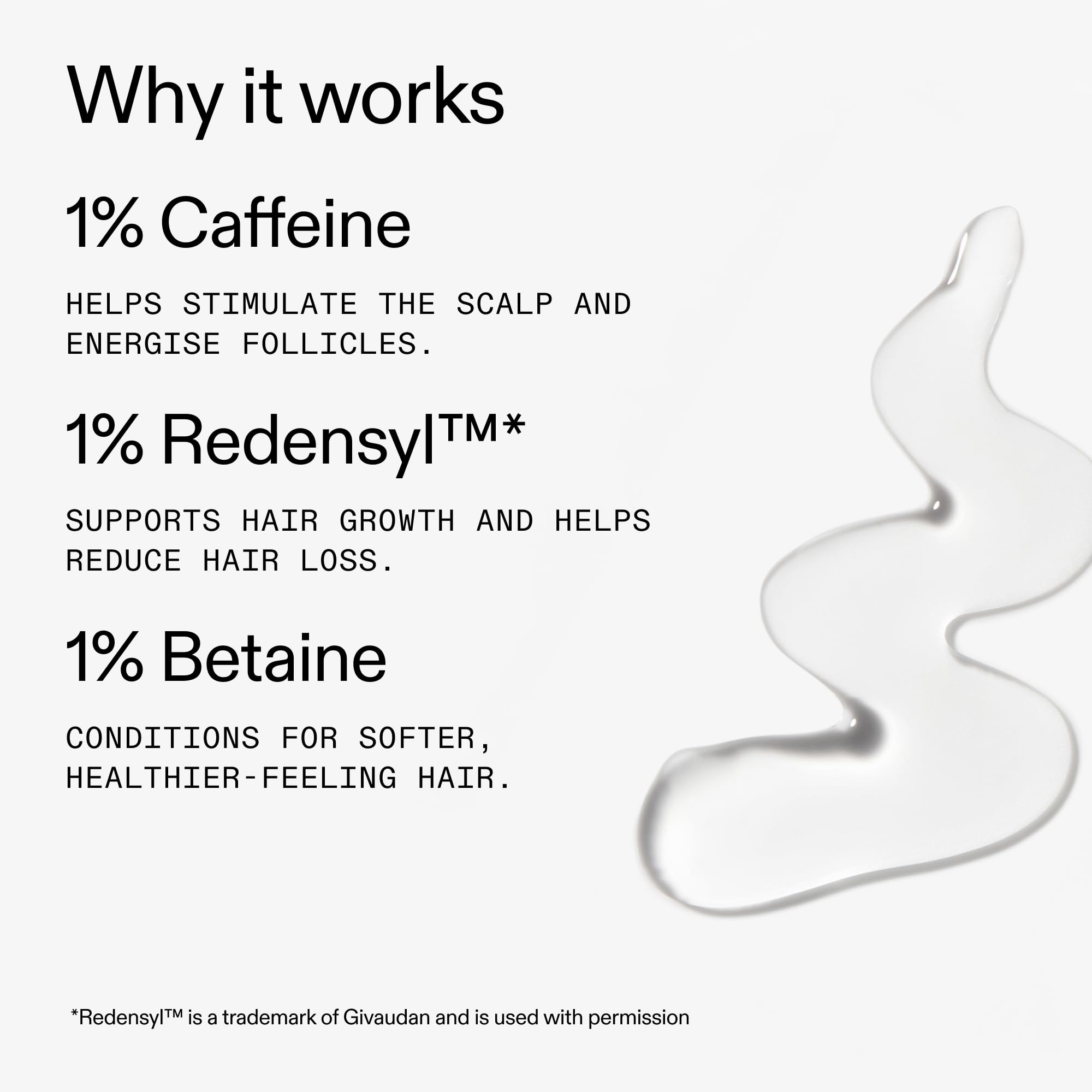 The INKEY List 1% Caffeine Stimulating Scalp Serum for Hair Loss Reduction 3