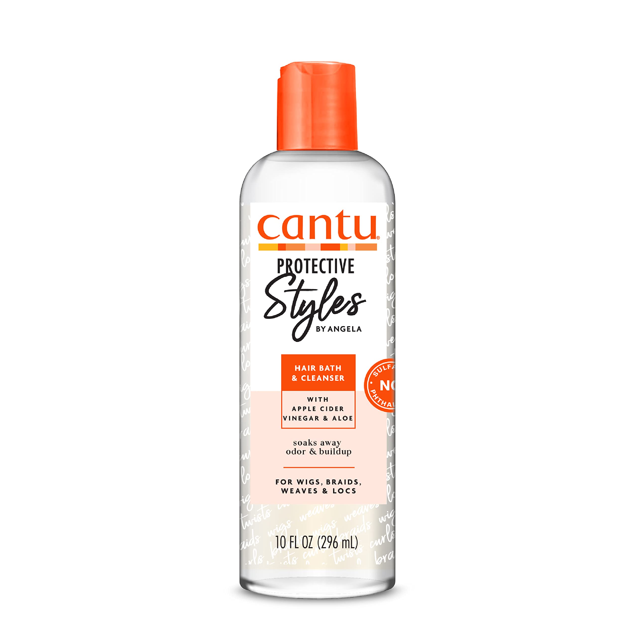 Cantu Protective Styles Hair Bath & Cleanser with Tea Tree Oil and Apple Cider Vinegar 296ml