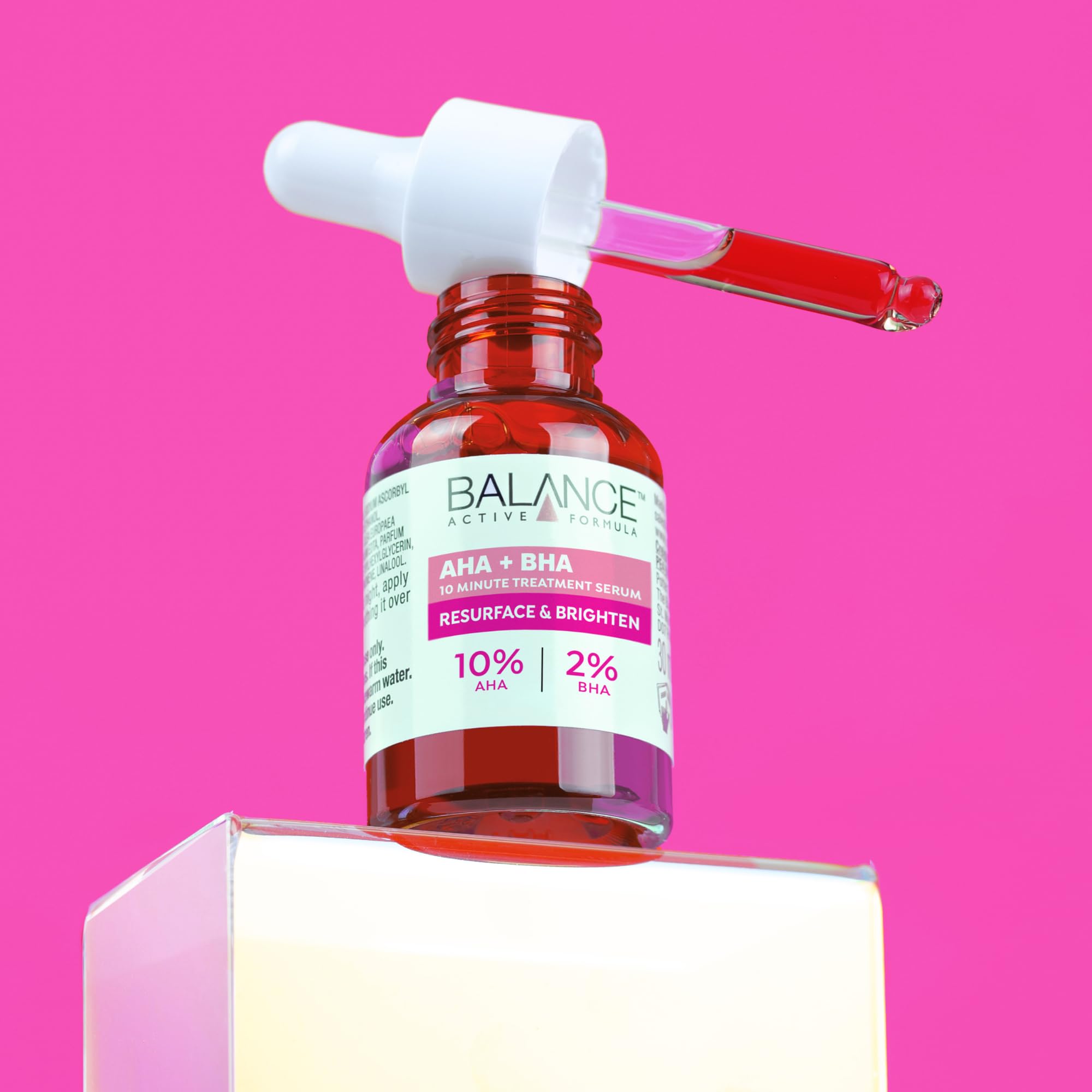 Balance Active Formula AHA 10% + BHA 2% Retexturising Serum for Deep Exfoliation 6