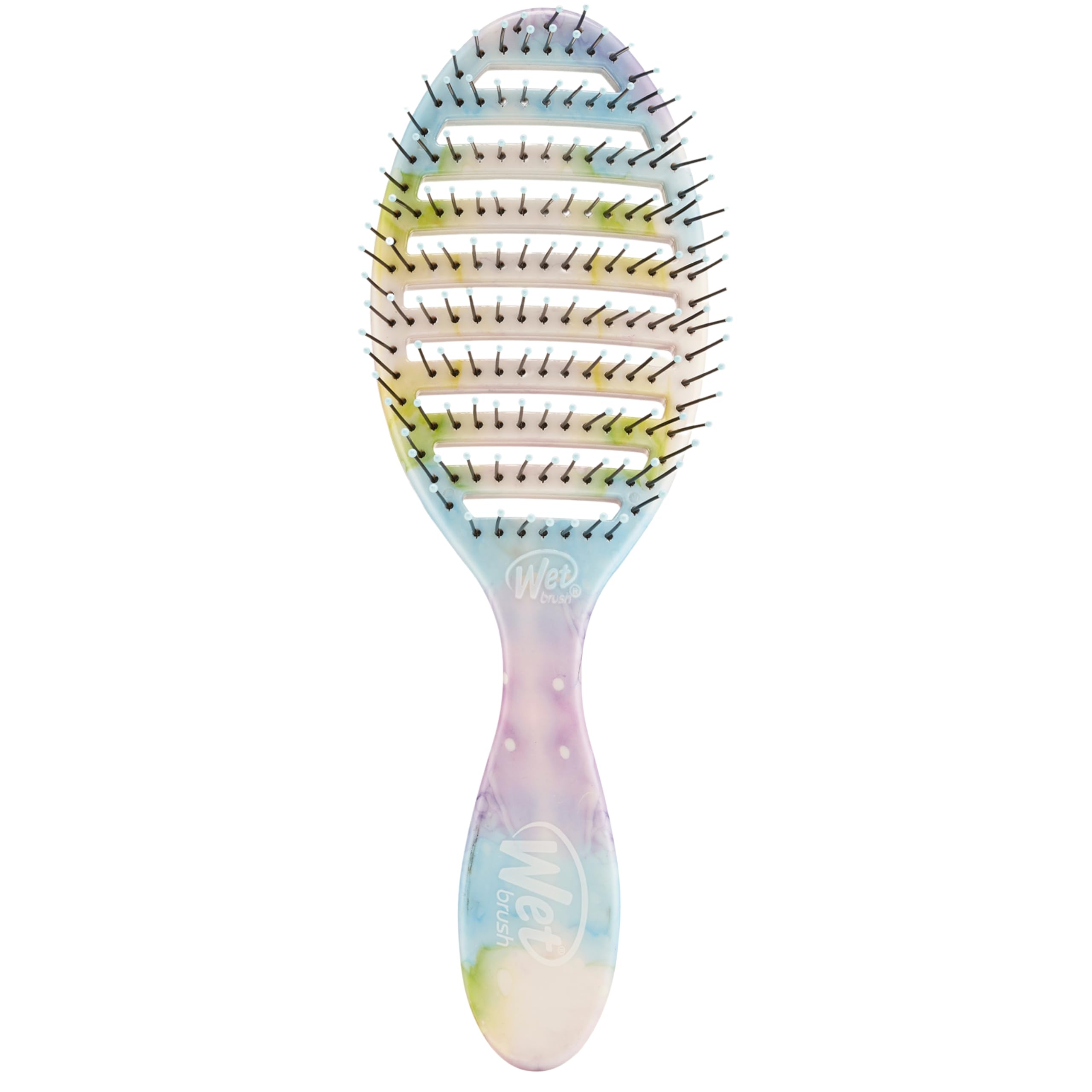 WetBrush Speed Dry Detangler with HeatFlex Bristles for Fast Blow Drying