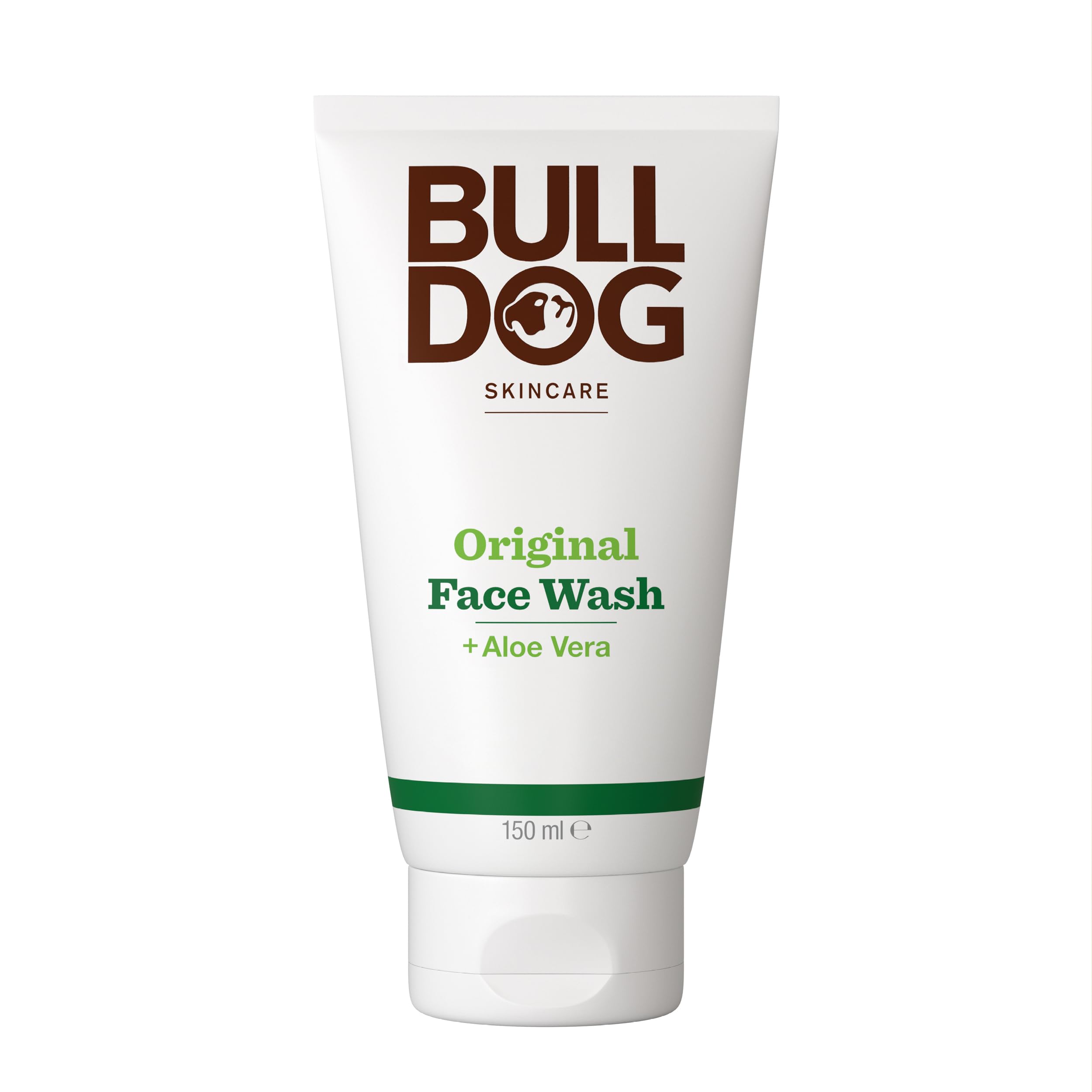 Bulldog Skincare Original Face Wash for Men, Normal to Dry Skin, 150ml