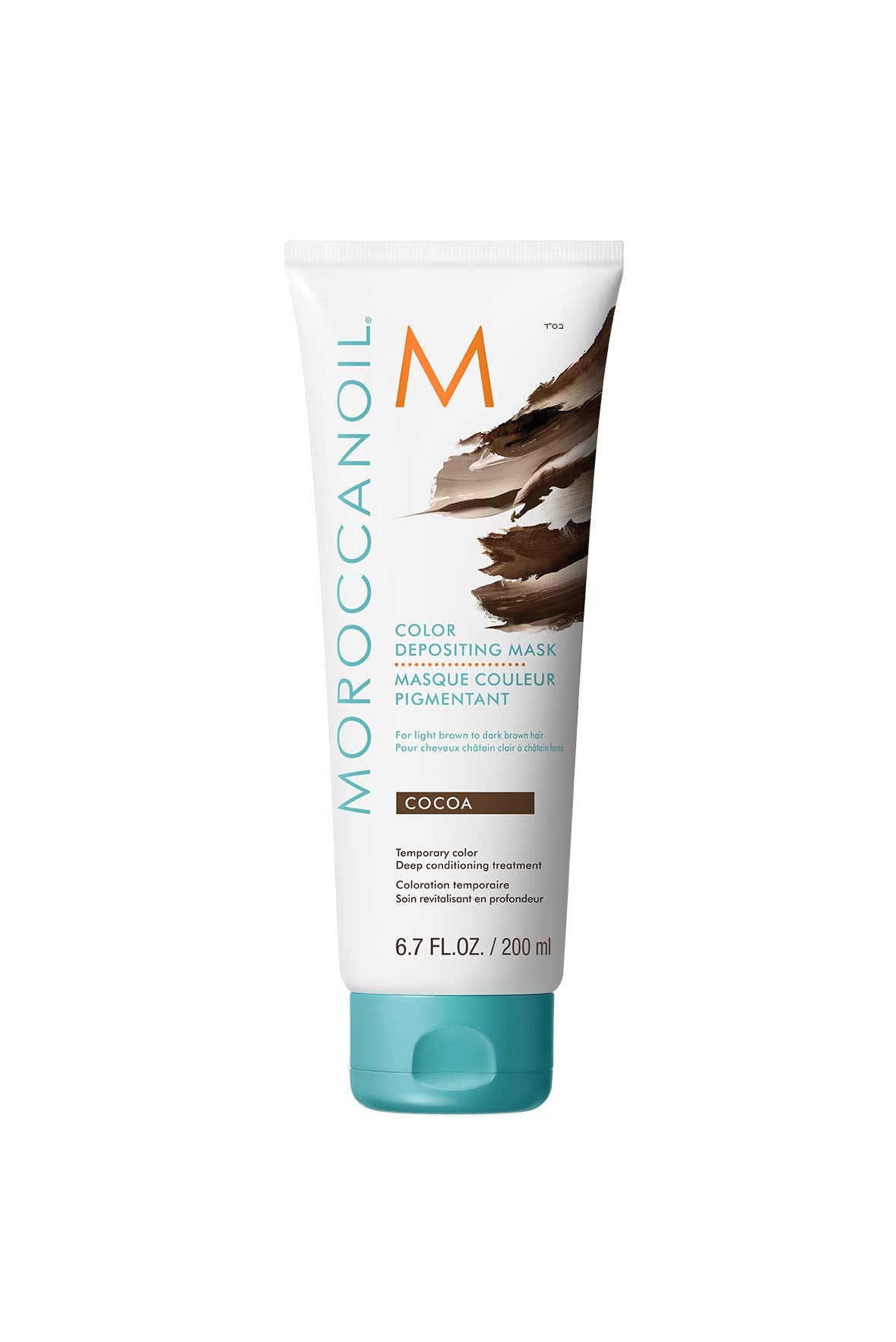 Moroccanoil Colour Depositing Mask Cocoa for Light Brown to Dark Brown Hair, 200 ml