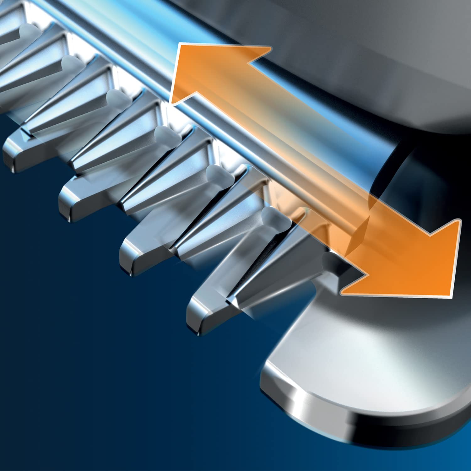 Philips Haarschneidemaschine, Serie 5000 Trim-n-Flow PRO Technologie, vollständig abwaschbar mit selbstschärfenden Edelstahlklingen, mit Kabel, UK 3-Pin-Stecker - HC5630/13 5