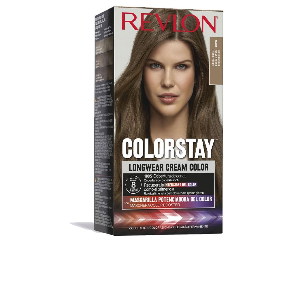 Revlon Colorstay Longwear Permanent Cream Hair Colour with Murumuru Butter & Macadamia Oil