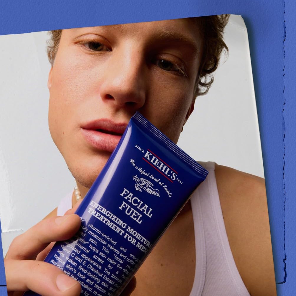 Kiehl's Facial Fuel Vitamin-Enriched Non-Oily Moisturiser for Men, 200Ml 5
