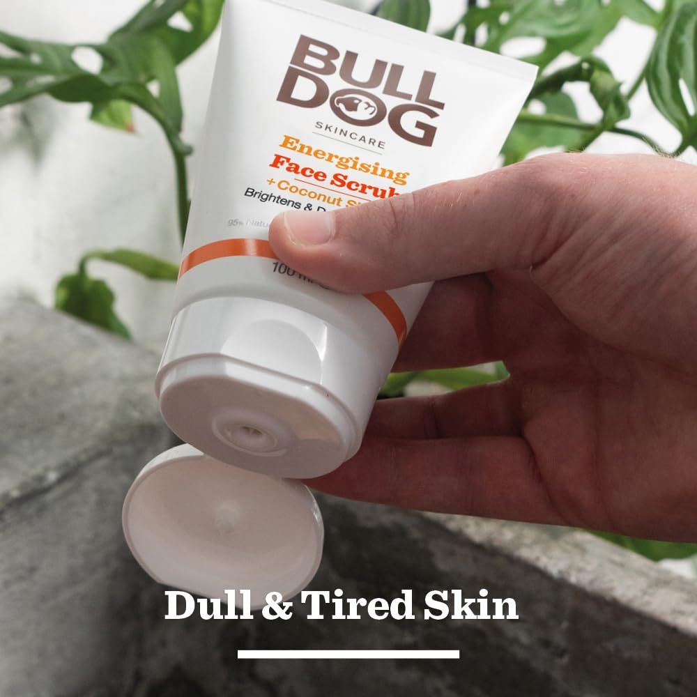 BULLDOG SKINCARE – Belebendes Gesichtspeeling für Männer mit Kokosnussschalenextrakt 4
