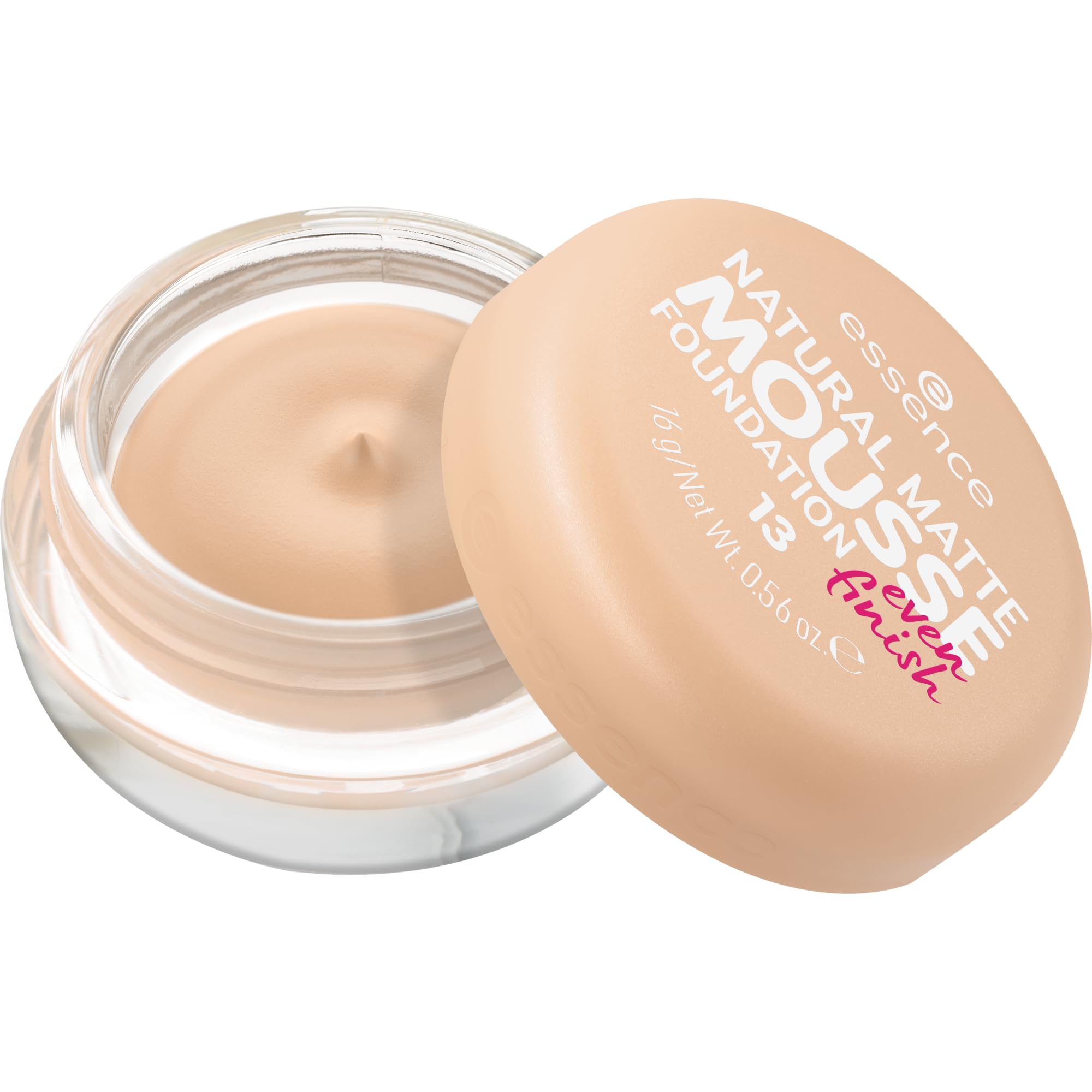 essence NATURAL MATTE MOUSSE FOUNDATION 13 - Mattifying, Covering, Soft-Focus