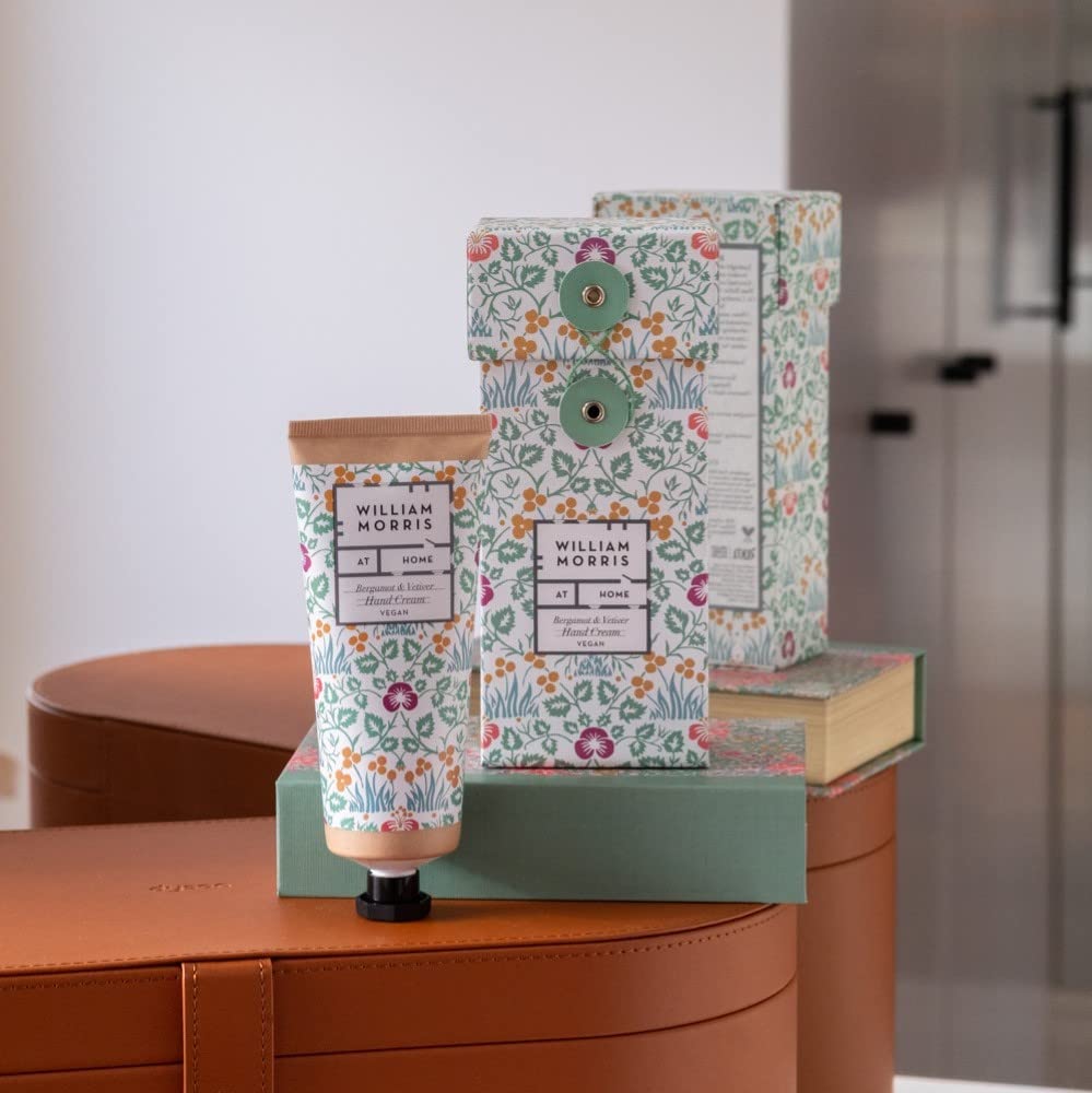 WILLIAM MORRIS AT HOME Hand Cream 100ml with Camelina Sativa Oil, Shea Butter & Vitamin E 4