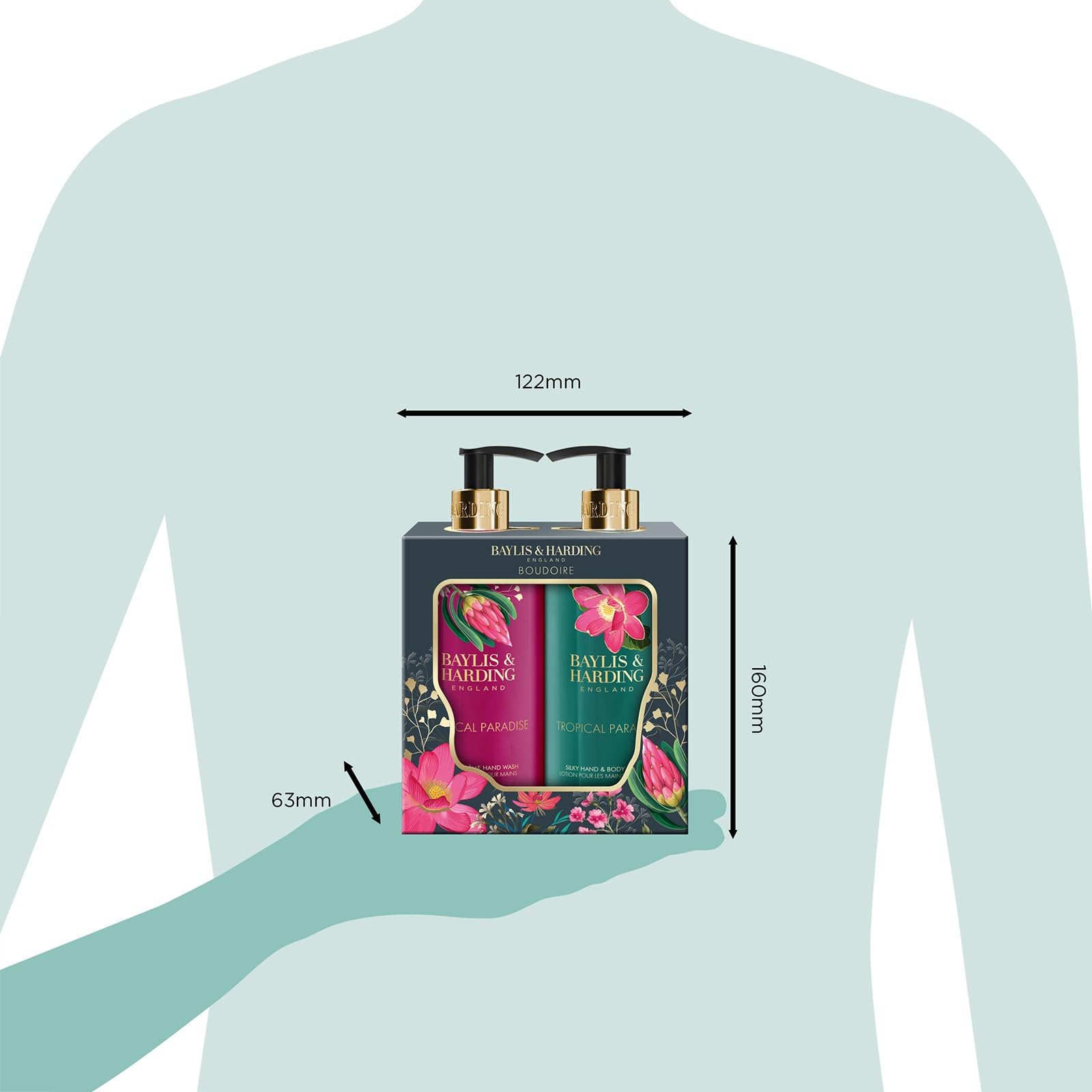Baylis &amp; Harding Boudoire Tropical Paradise Luxus-Handpflege-Geschenkset (1 Stück) – Vegan 6