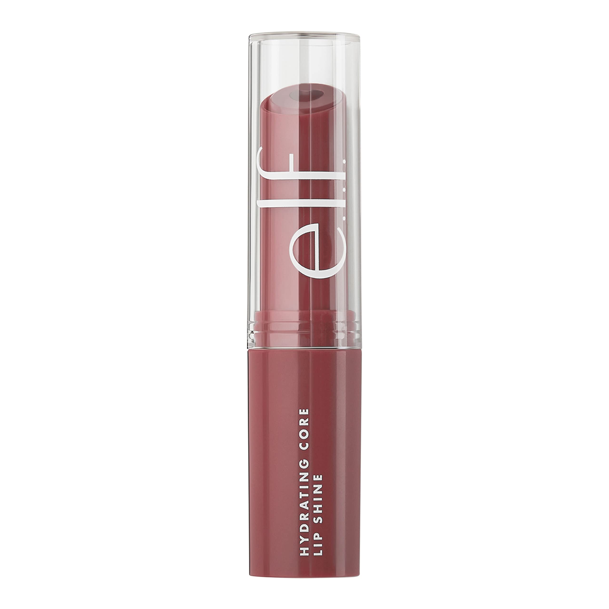e.l.f. Hydrating Core Lip Shine, Sheer Color Tinted Balm with Vitamin E, Happy, 0.09 Oz 5