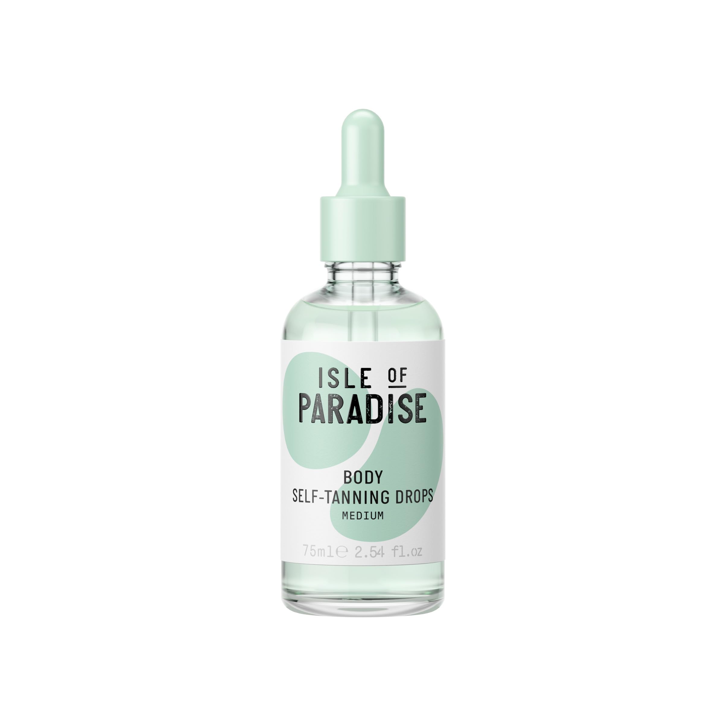 Isle of Paradise Green Self-Tanning Body Drops for Medium Skin Tones, 75ml