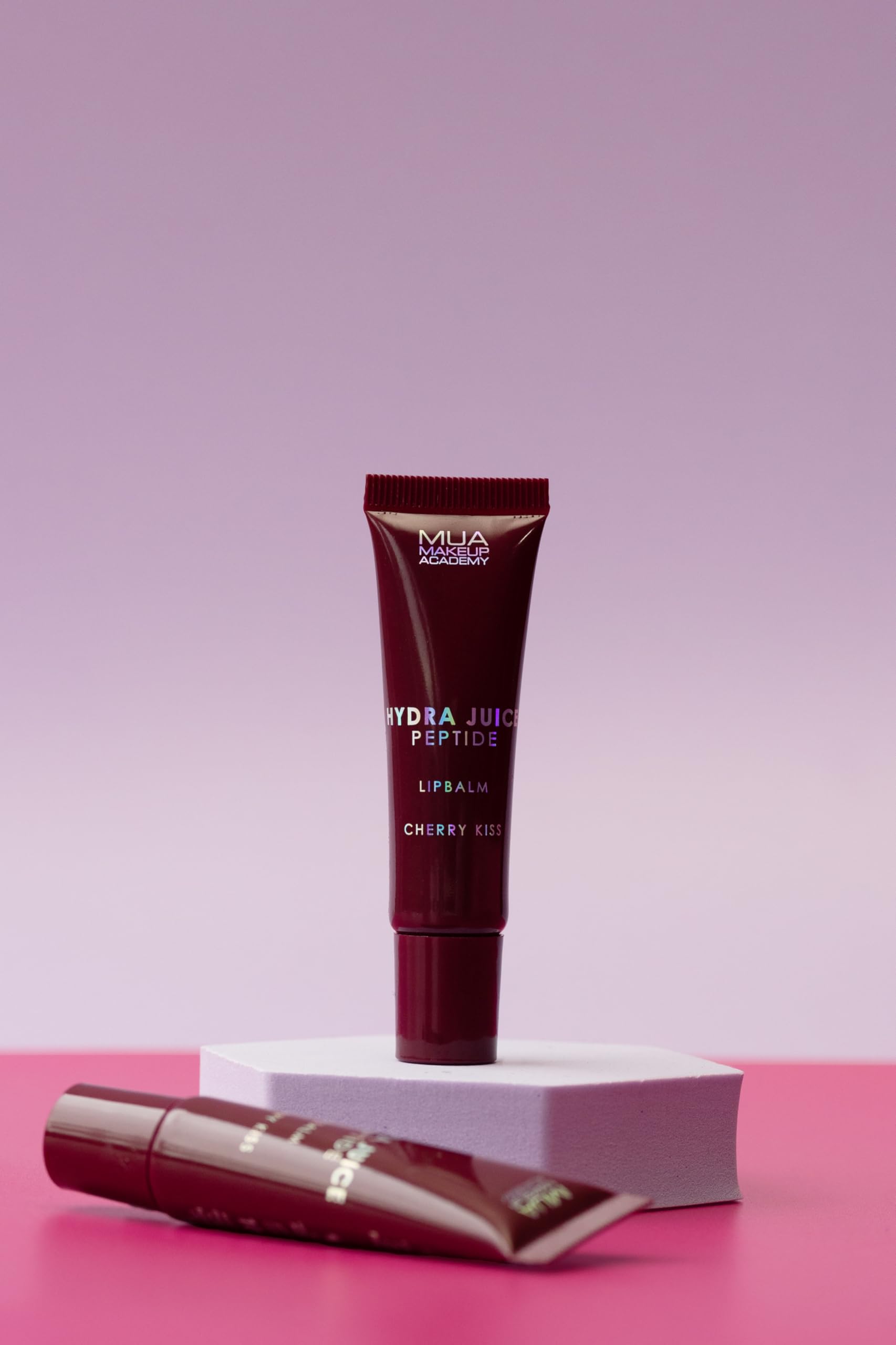 MUA Makeup Academy Hydra Juice Peptide Lip Balm, Cherry Kiss Flavor, Vegan & Cruelty-Free 4