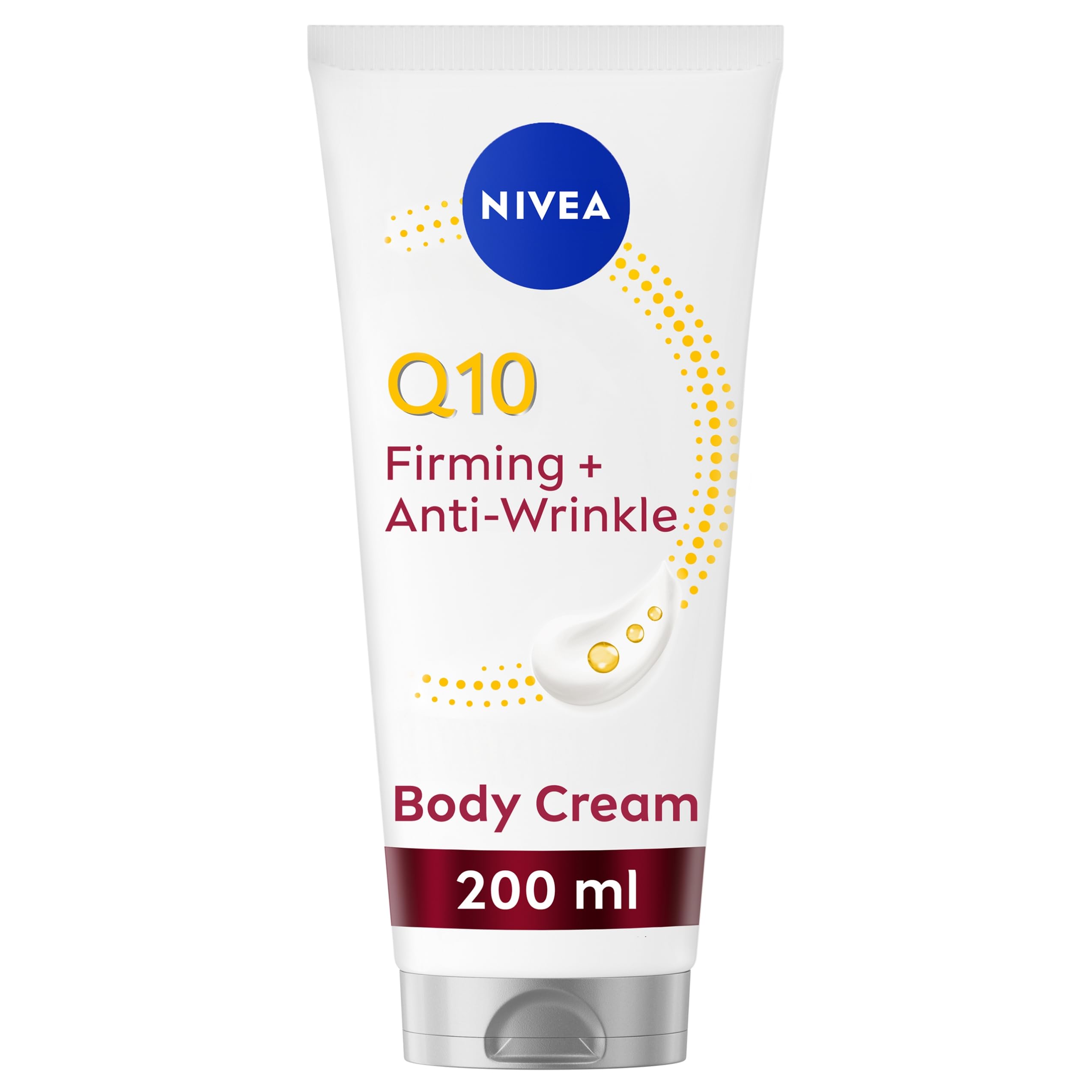 NIVEA Q10 Firming + Anti-Wrinkle Body Cream for Neck & Chest Moisturiser 200ml