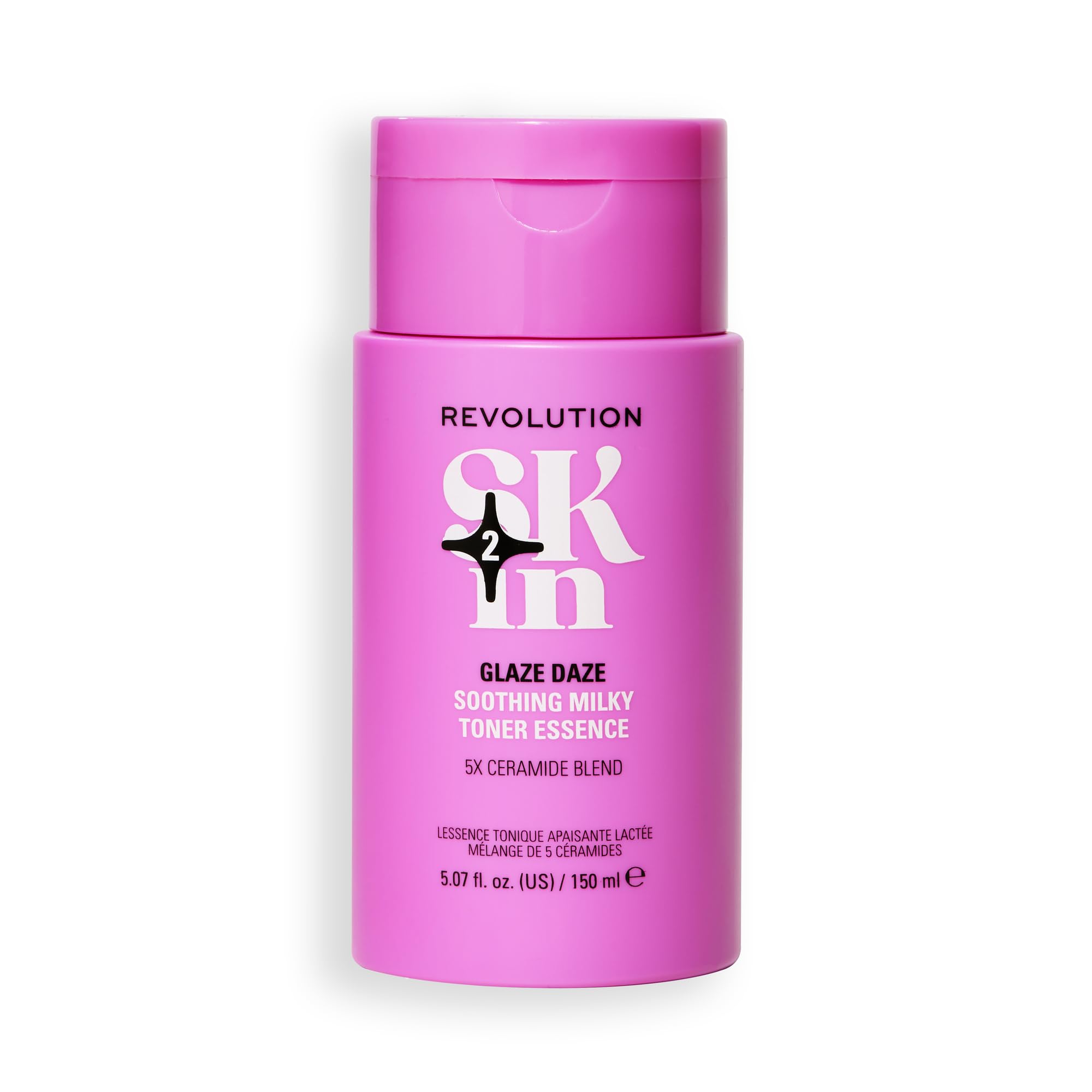 Revolution Skincare Glaze Daze Ceramide Soothing Milky Toner Essence for Radiant Glow