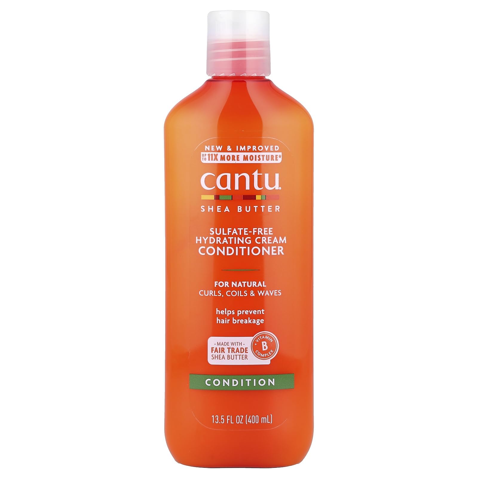 CANTU Shea Butter Cream Conditioner for Dry, Brittle Hair (400 ml)
