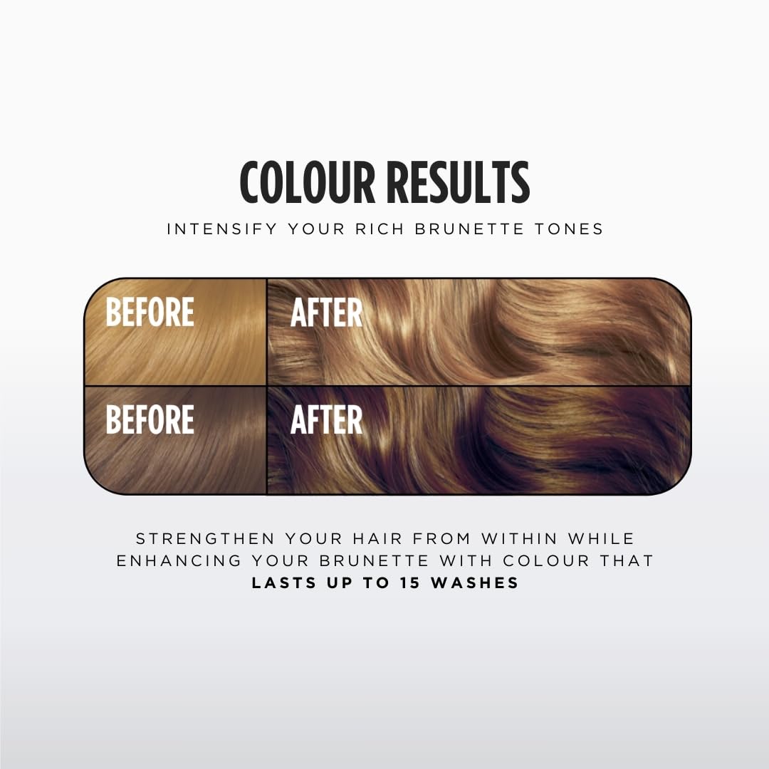 Jerome Russell Colour Bomb Brunettes Warm Chestnut Colour Depositing Hair Mask 300 ml 4