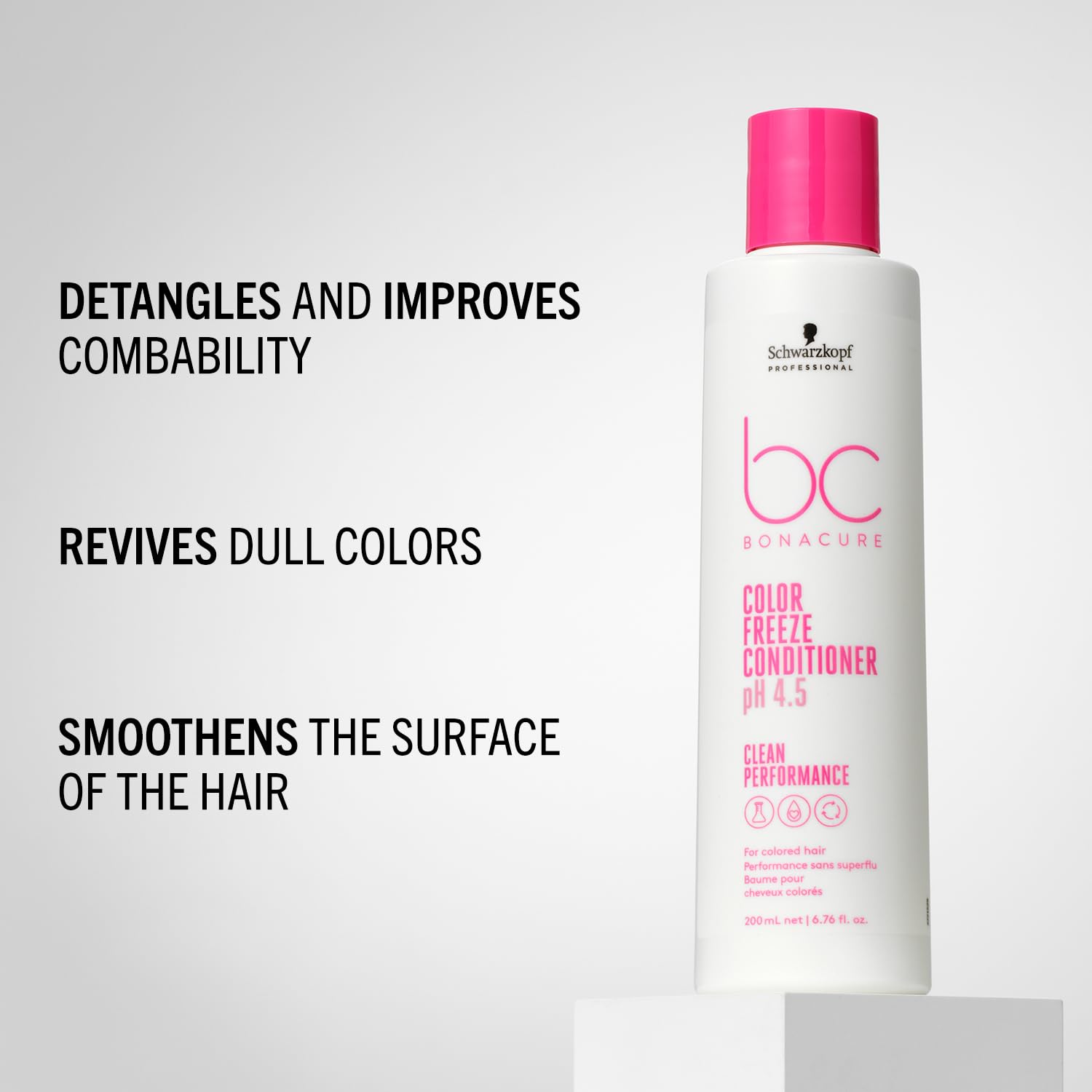Schwarzkopf BC Bonacure pH 4.5 Color Freeze Conditioner for Colored Hair 200ml 3