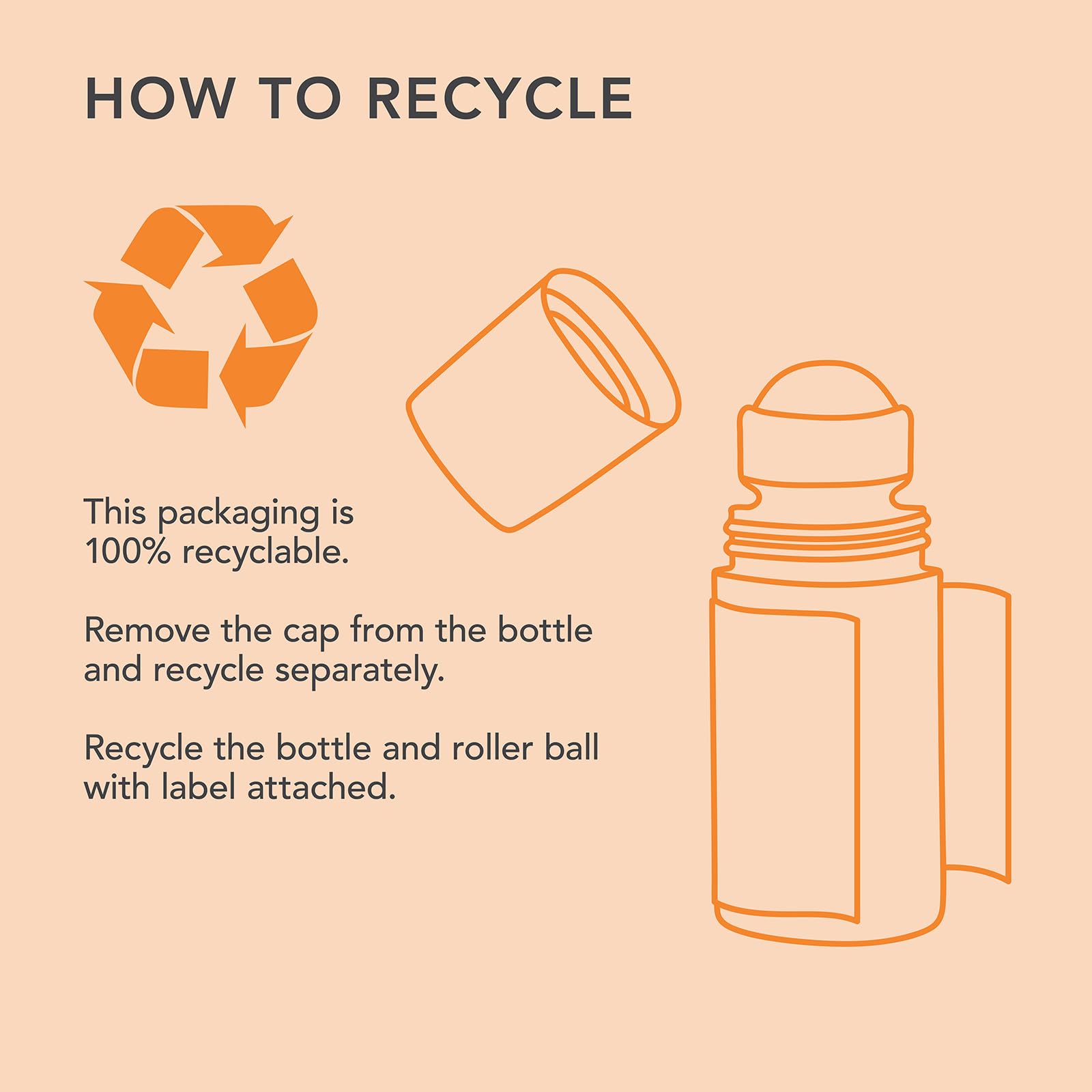 Tisserand Natural Roll-On Deodorant - Mandarin & Lime - Unisex - 24H Protection - 75ml 6