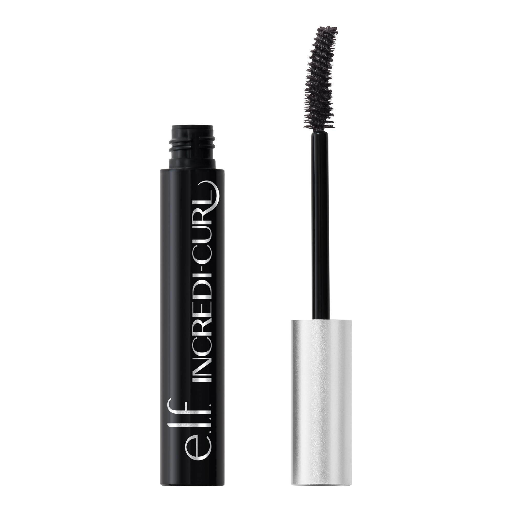 e.l.f. Incredi-Curl Mascara for Volumising, Bold, Lifted Curl in Soft Black