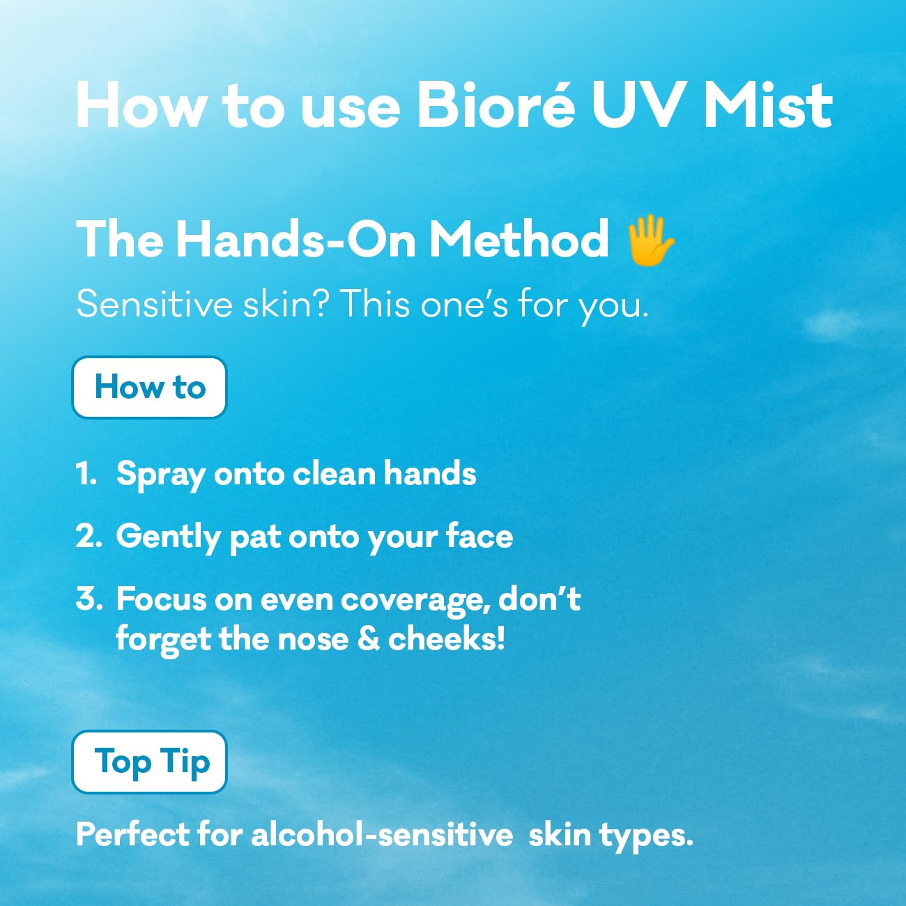 Bioré Aqua Rich UV Invisible Face Mist SPF 50, 60ml - Lightweight Sun Protection 4