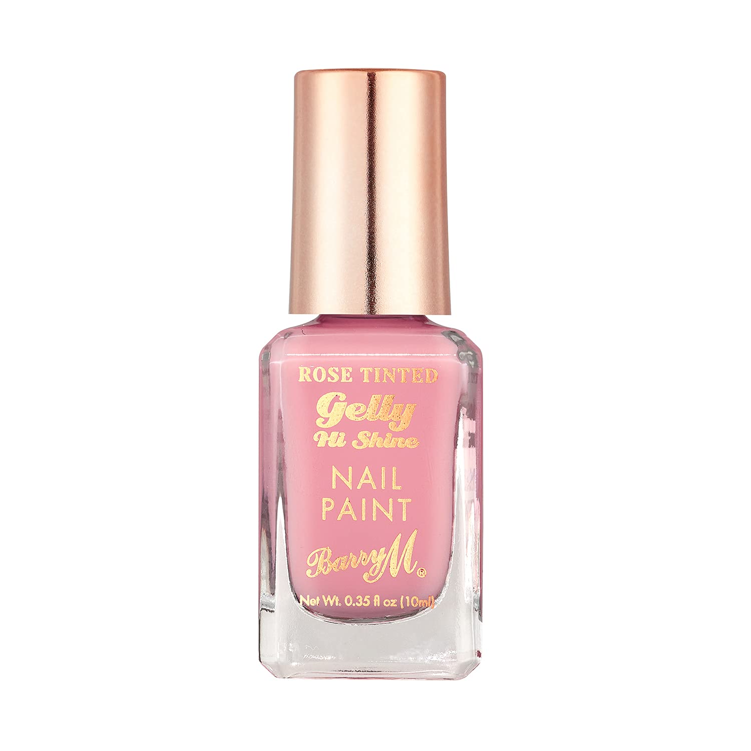 Barry M Romantisches Rosen-Nagellack-Geschenkset, 4 rosafarbene Gel-Hochglanz-Nuancen, Pink 4