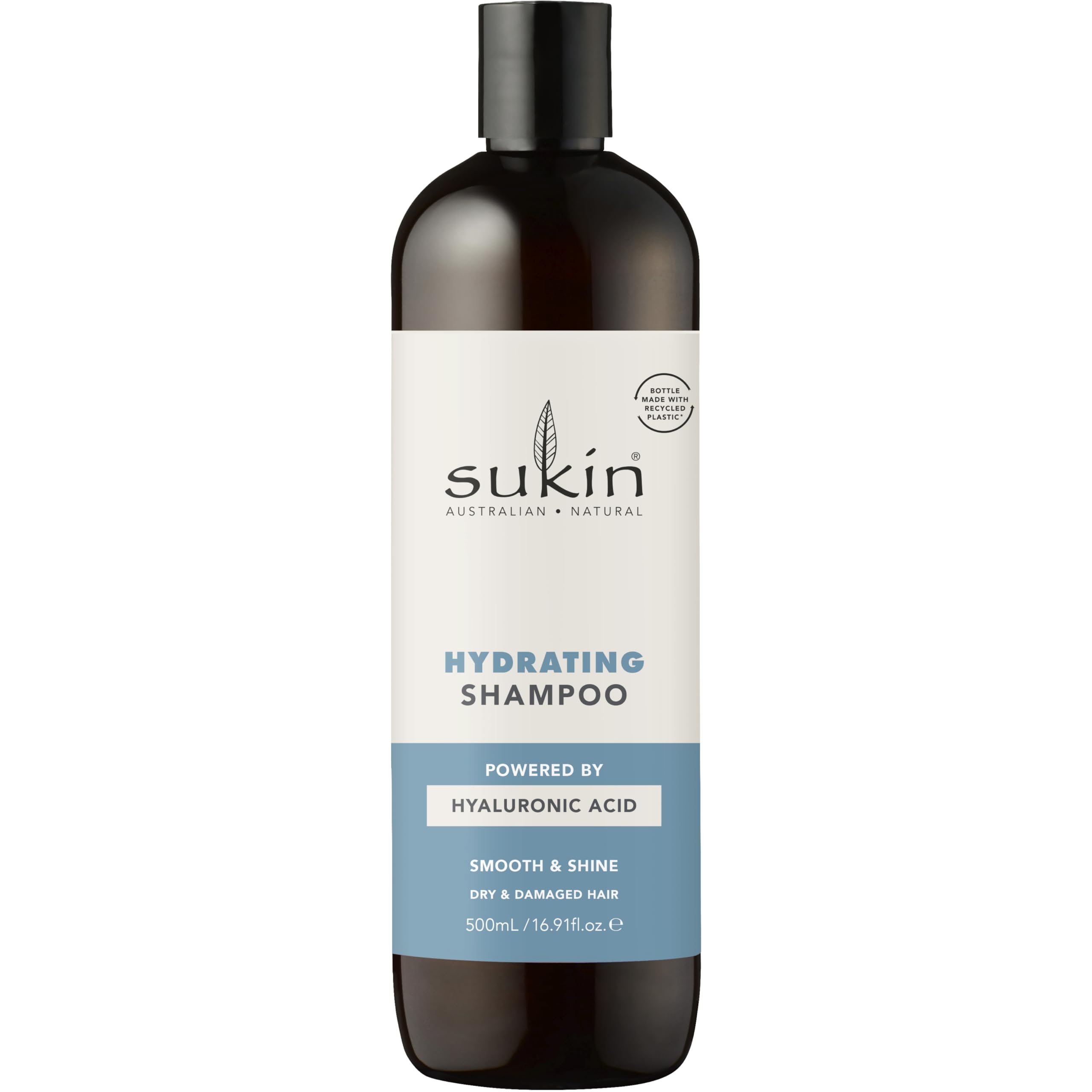 Sukin Feuchtigkeitsspendendes Shampoo 500 ml – spendet Feuchtigkeit und repariert trockene und geschädigte Kopfhaut.