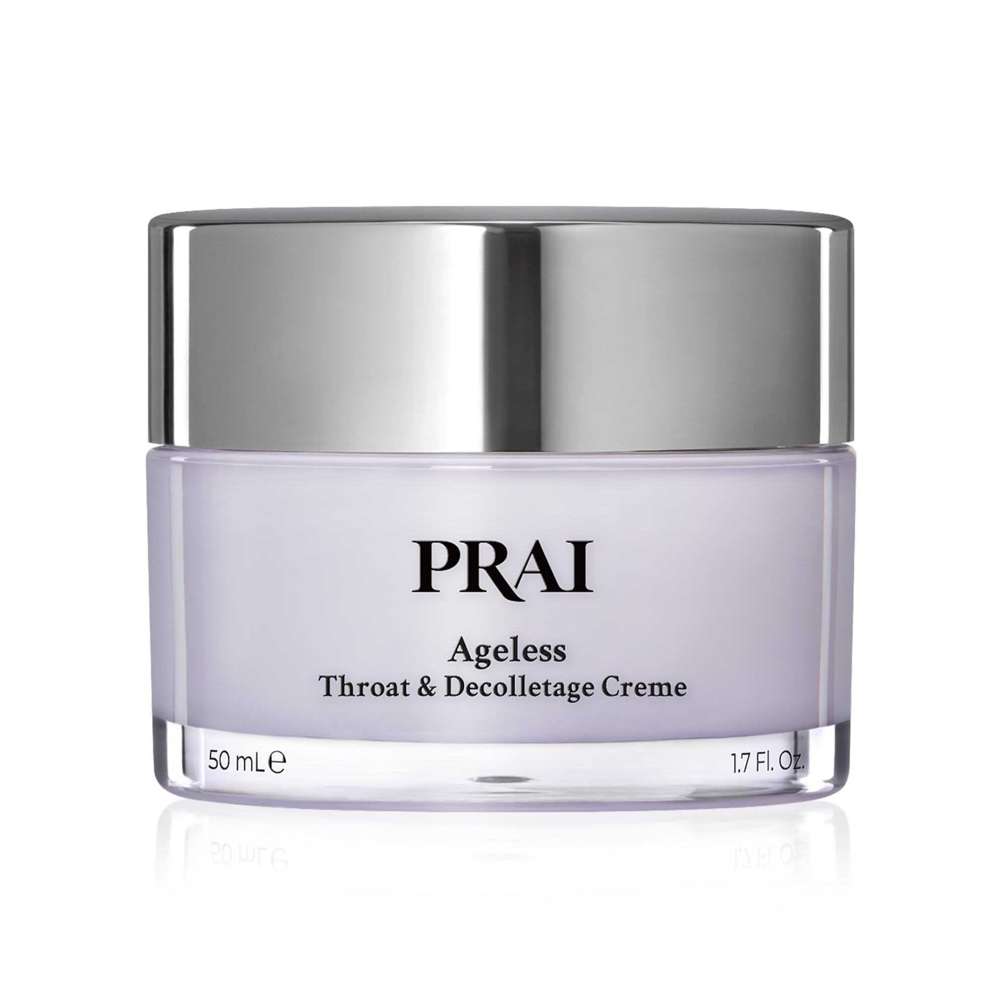 PRAI Ageless Hals- und Dekolletécreme 50 ml – Anti-Aging- und kollagenfördernde Hautpflegecreme – Strafft und festigt die Haut, reduziert Falten – Luxuriöse Halspflege mit Hyaluronsäure – Sichtbare Ergebnisse in 7 Tagen 1
