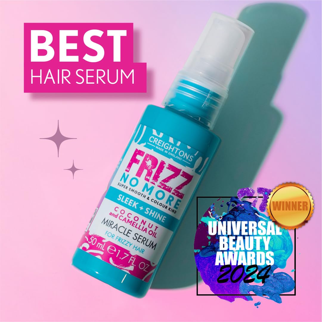 Creightons Frizz No More Wunderserum mit Kokosnuss- und Kamelienöl, 50 ml 6