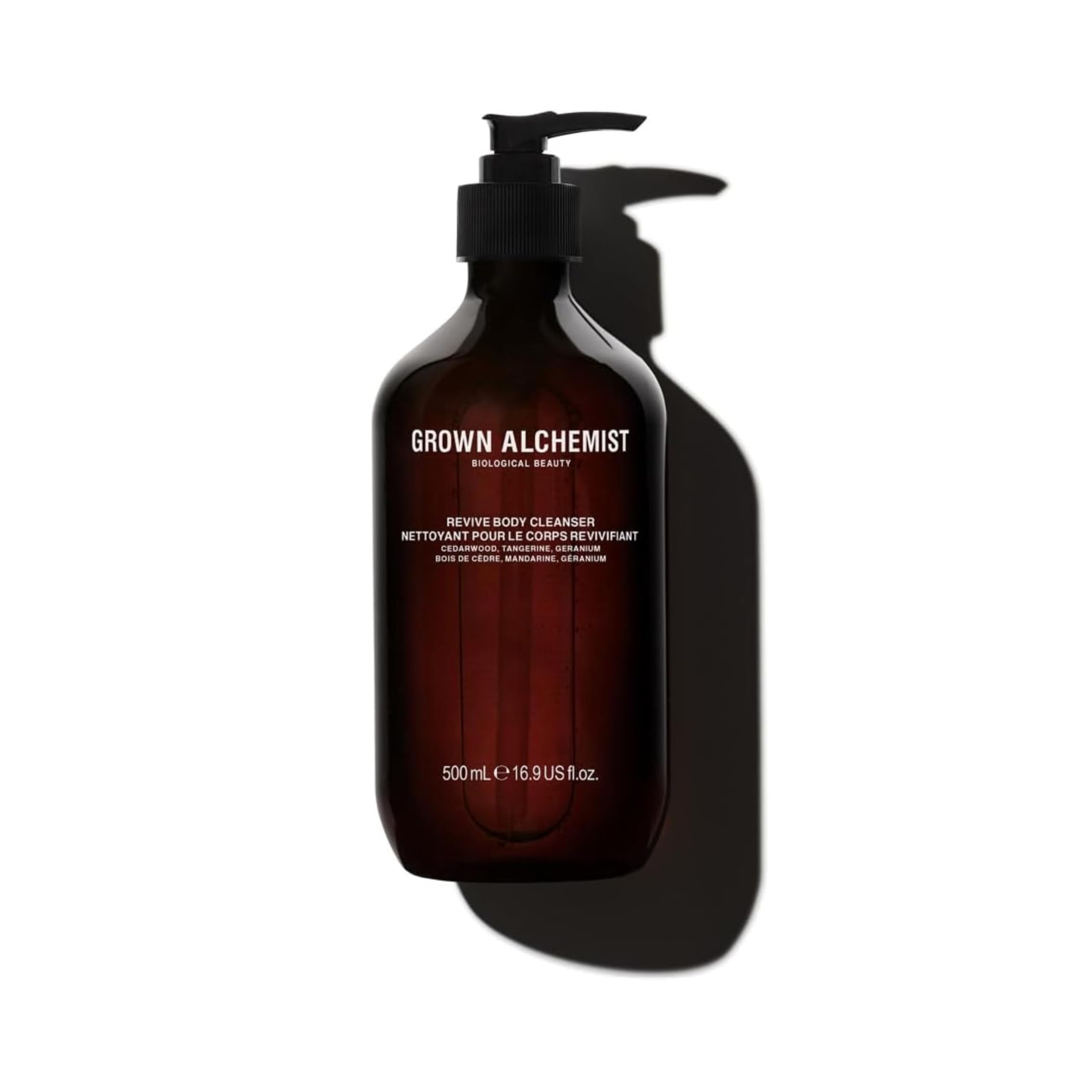 Grown Alchemist Organic Body Cleanser with Geranium, Tangerine & Cedarwood
