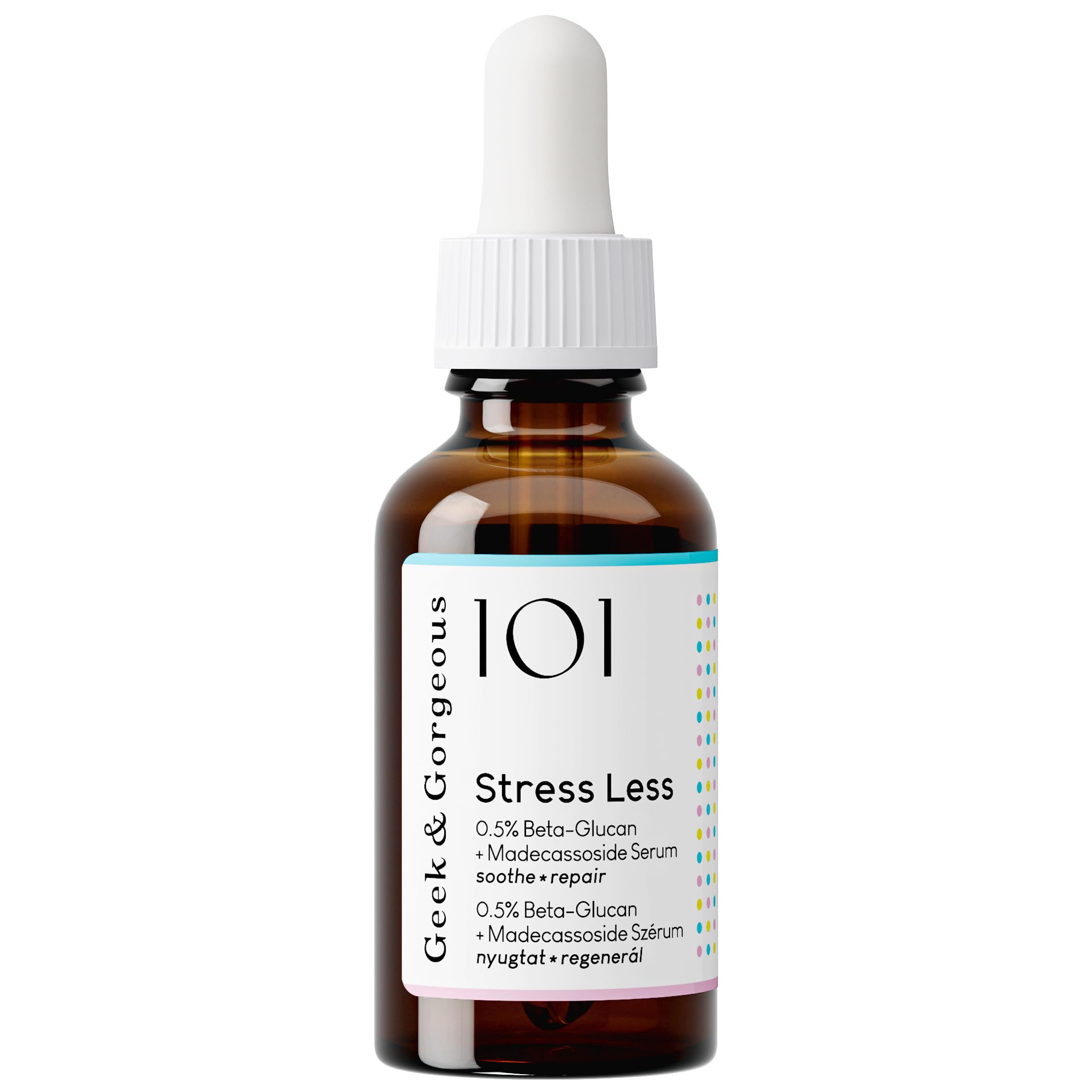 Geek & Gorgeous 101 Stress Less Light Silky Gel with Beta-Glucan & Madecassoside 4
