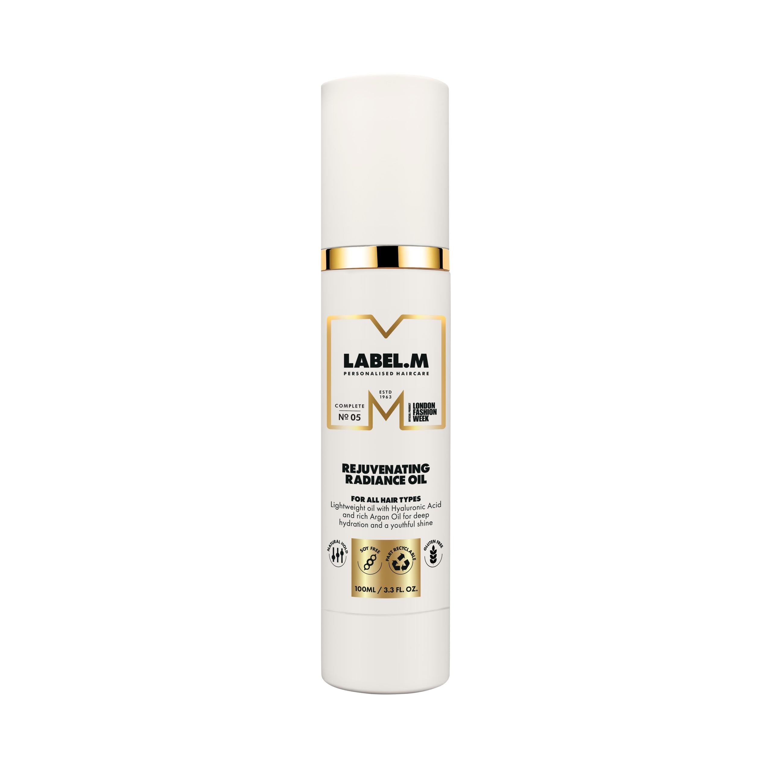 label.m Rejuvenating Radiance Oil 100ml with Argan Oil & Hyaluronic Acid