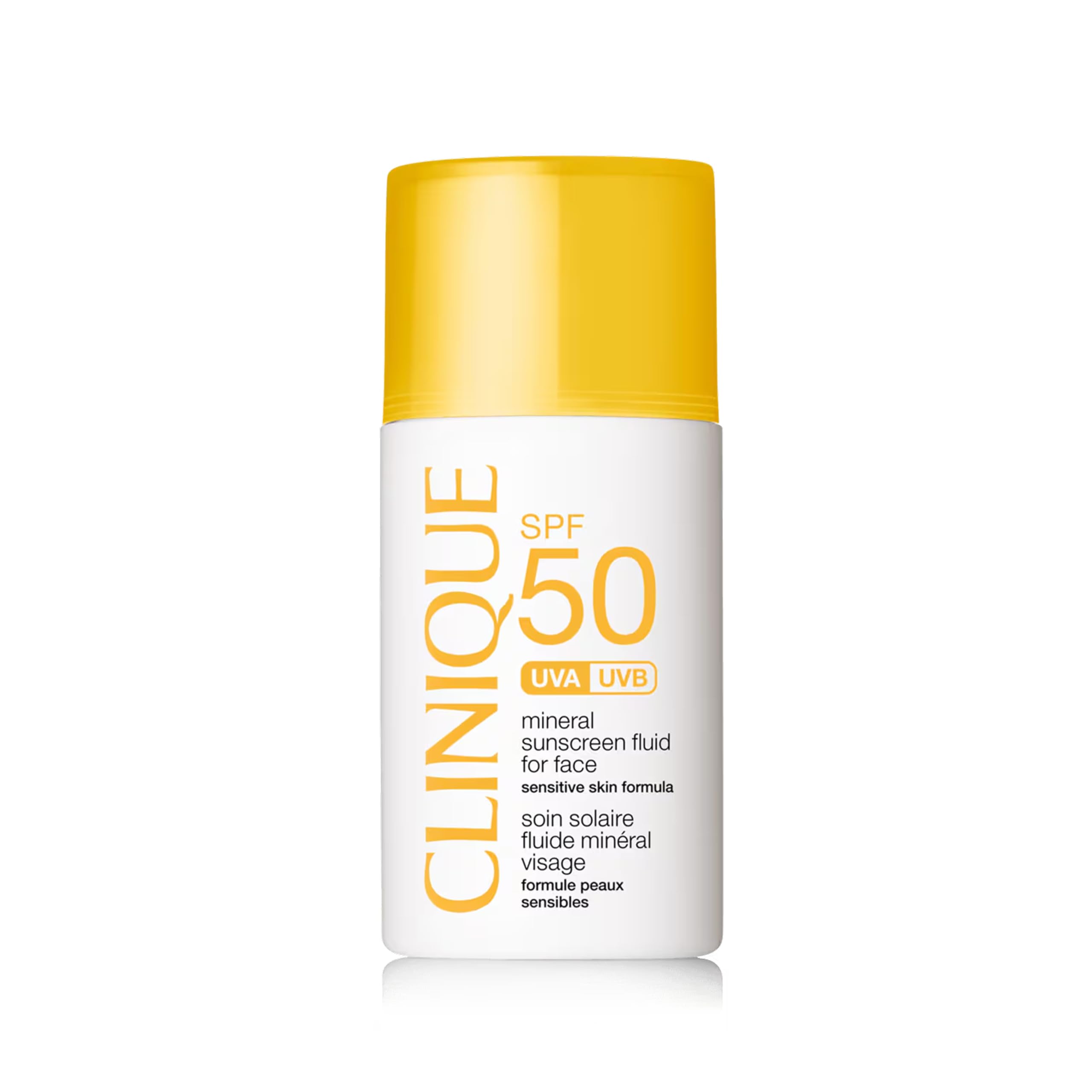 Clinique Mineral Sunscreen Fluid for Face SPF 50 | Gentle on Sensitive Skin
