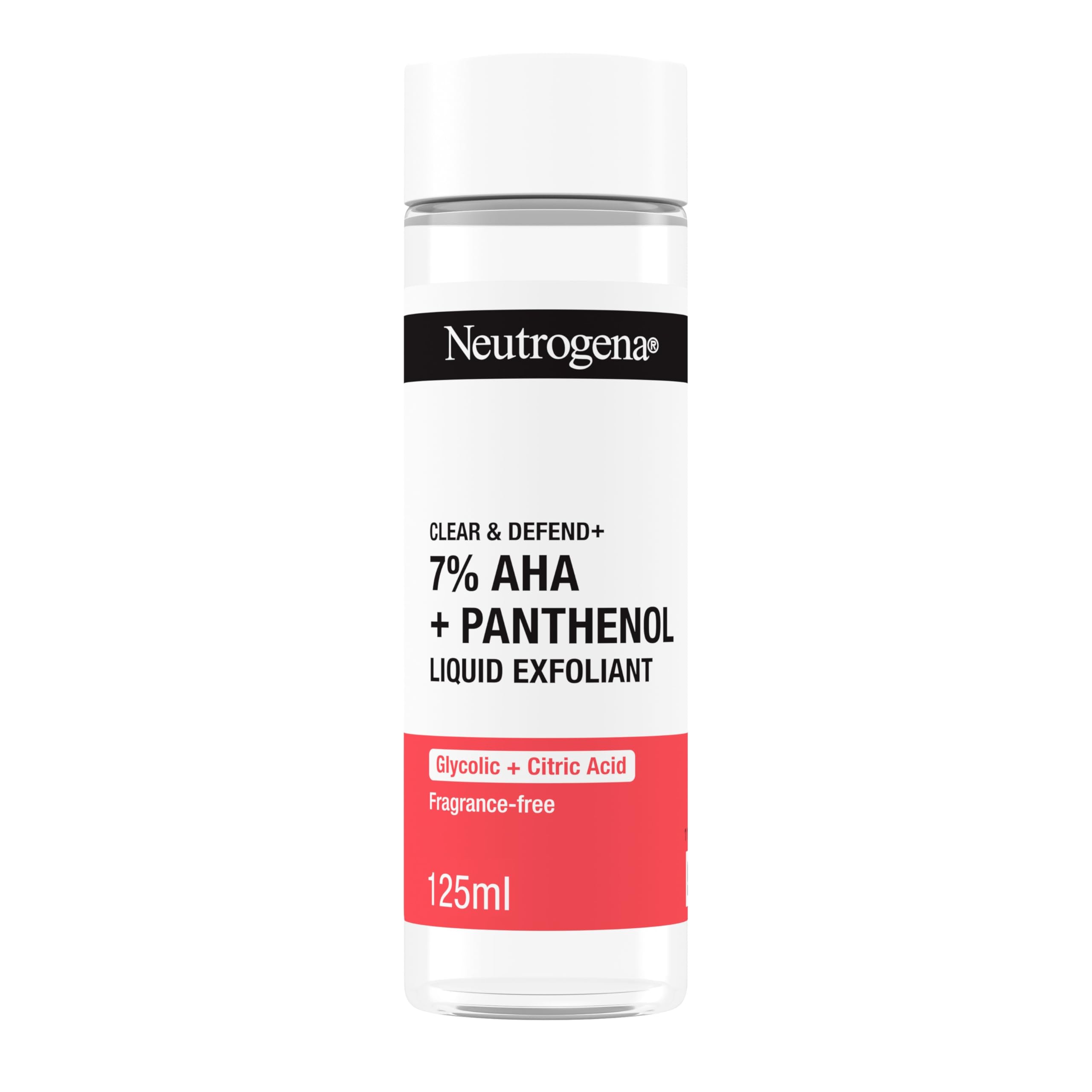 Neutrogena Clear & Defend+ Liquid Exfoliant with 7% AHA & 0.5% Panthenol (125ml)