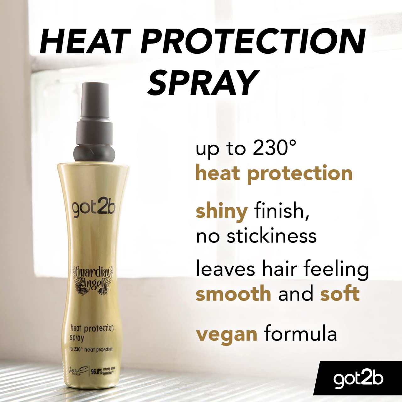 Schwarzkopf got2b Guardian Angel Heat Protection Spray for 230° Styling 3