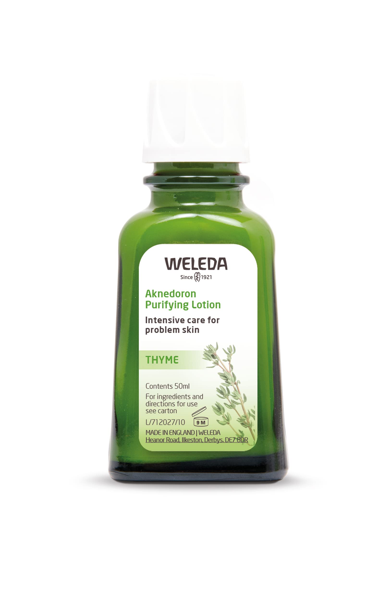 Weleda Aknedoron Purifying Lotion for Problem Skin, 50 ml - Rebalancing & Mattifying