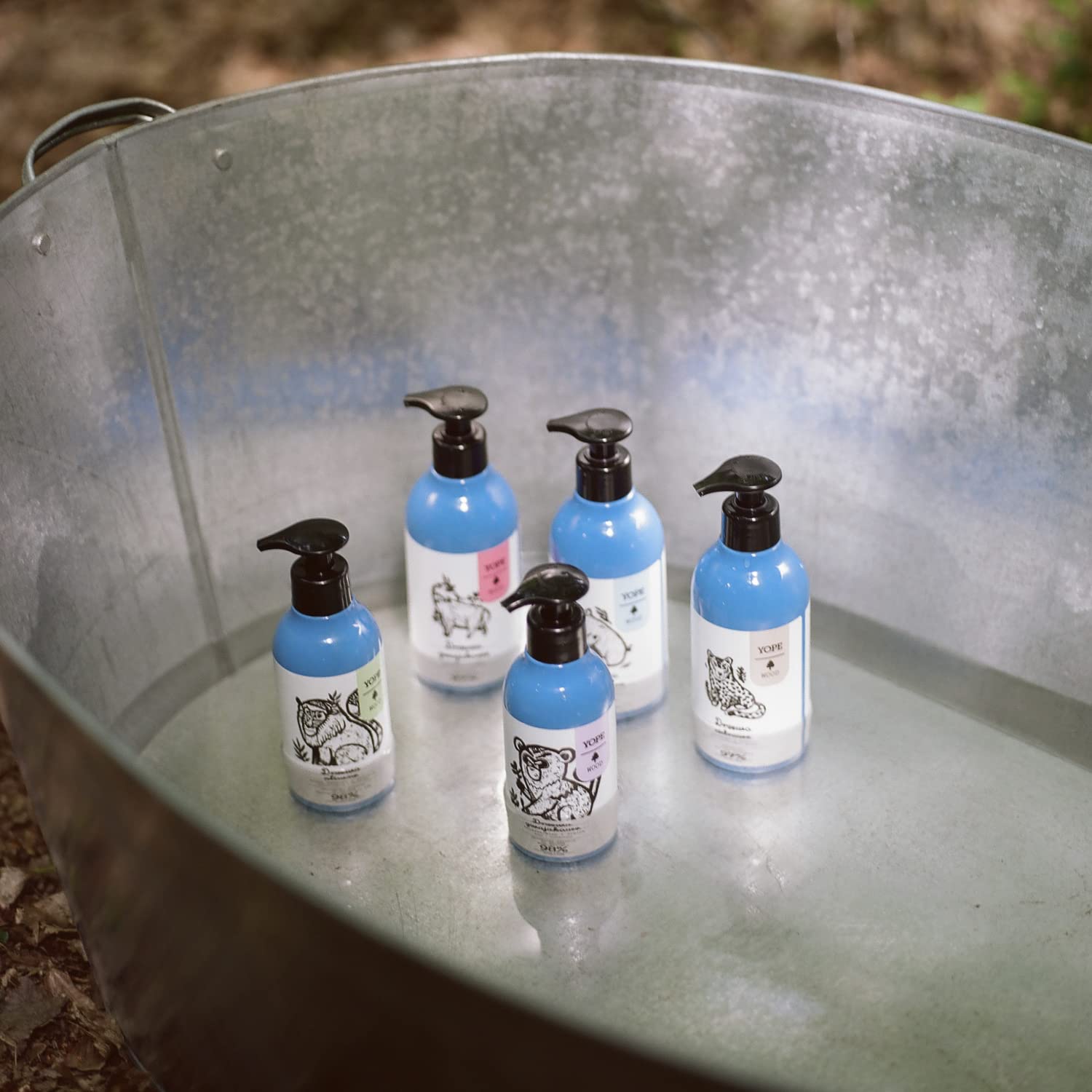 YOPE Natural Shower Gel with Myrrh, Guaiac, and Guarana Extract 7