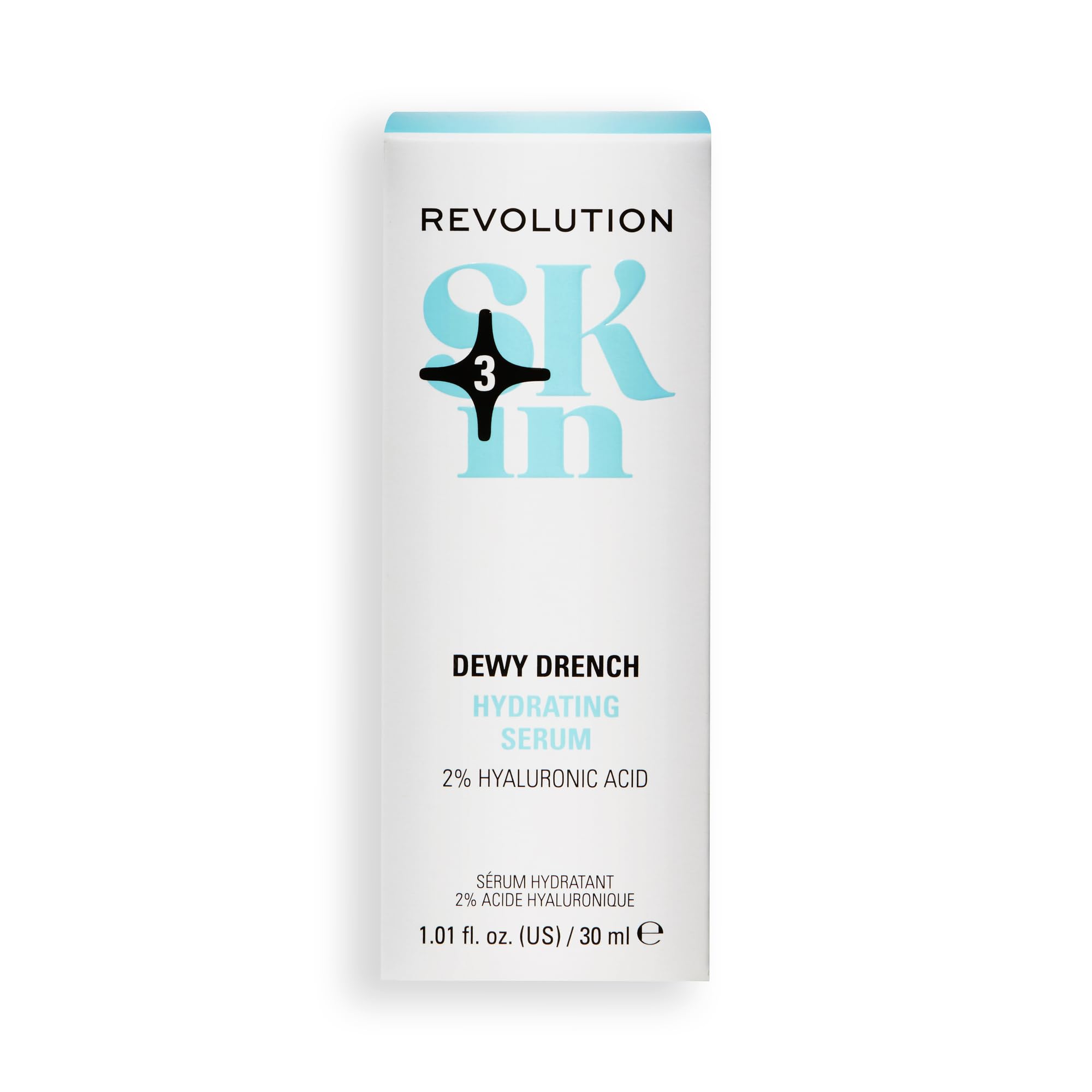 Revolution Skin, Dewy Drench 2% Hyaluronsäure Feuchtigkeitsserum, Leichtgewicht 7
