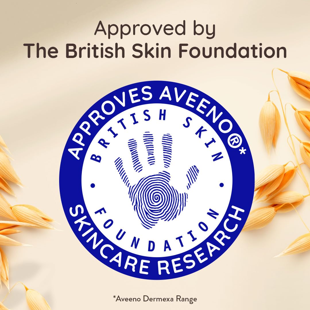 Aveeno Dermexa Tägliche Feuchtigkeitscreme (1 x 300 ml), Feuchtigkeitscreme angereichert mit