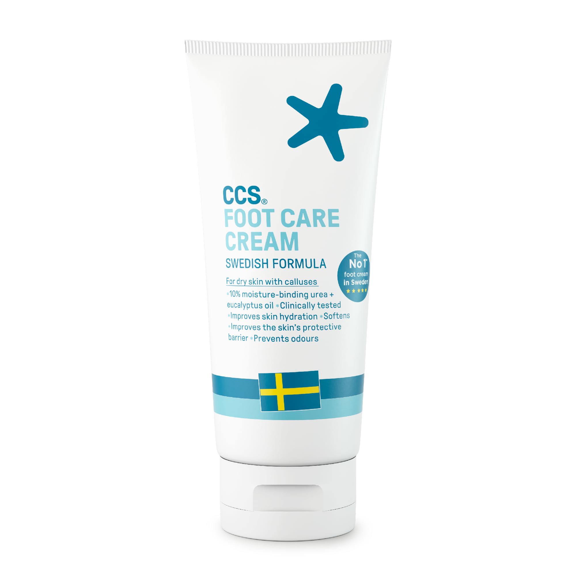CCS Foot Care Cream Professional Formula Heel and Foot Moisturiser Balm for Dry Rough Skin 175 ml