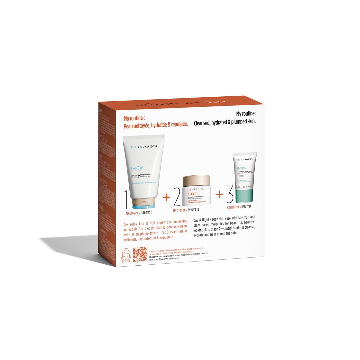 CLARINS My Clarins Essentials Kit: Hydrating, Energizing & Purifying Skincare Set 4